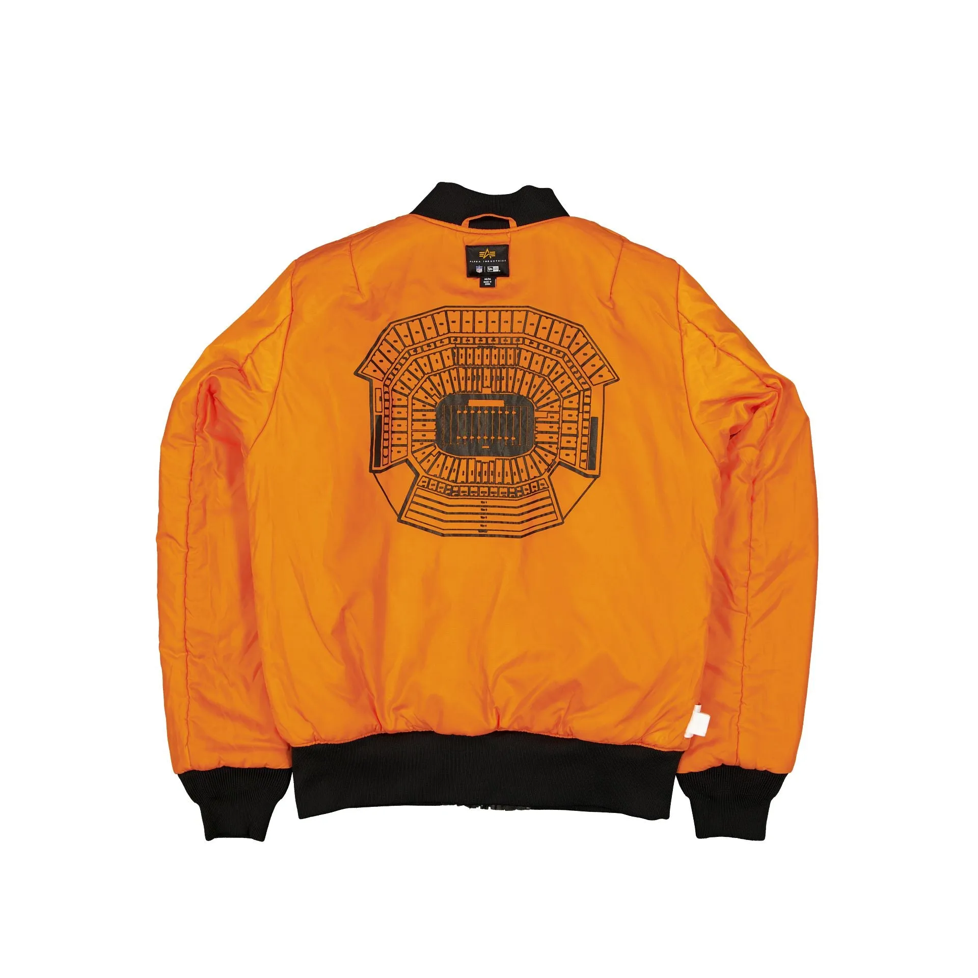 Alpha Industries x San Francisco 49ers Black Camo MA-1 Bomber Jacket sold by New Era product image thumbnail 2