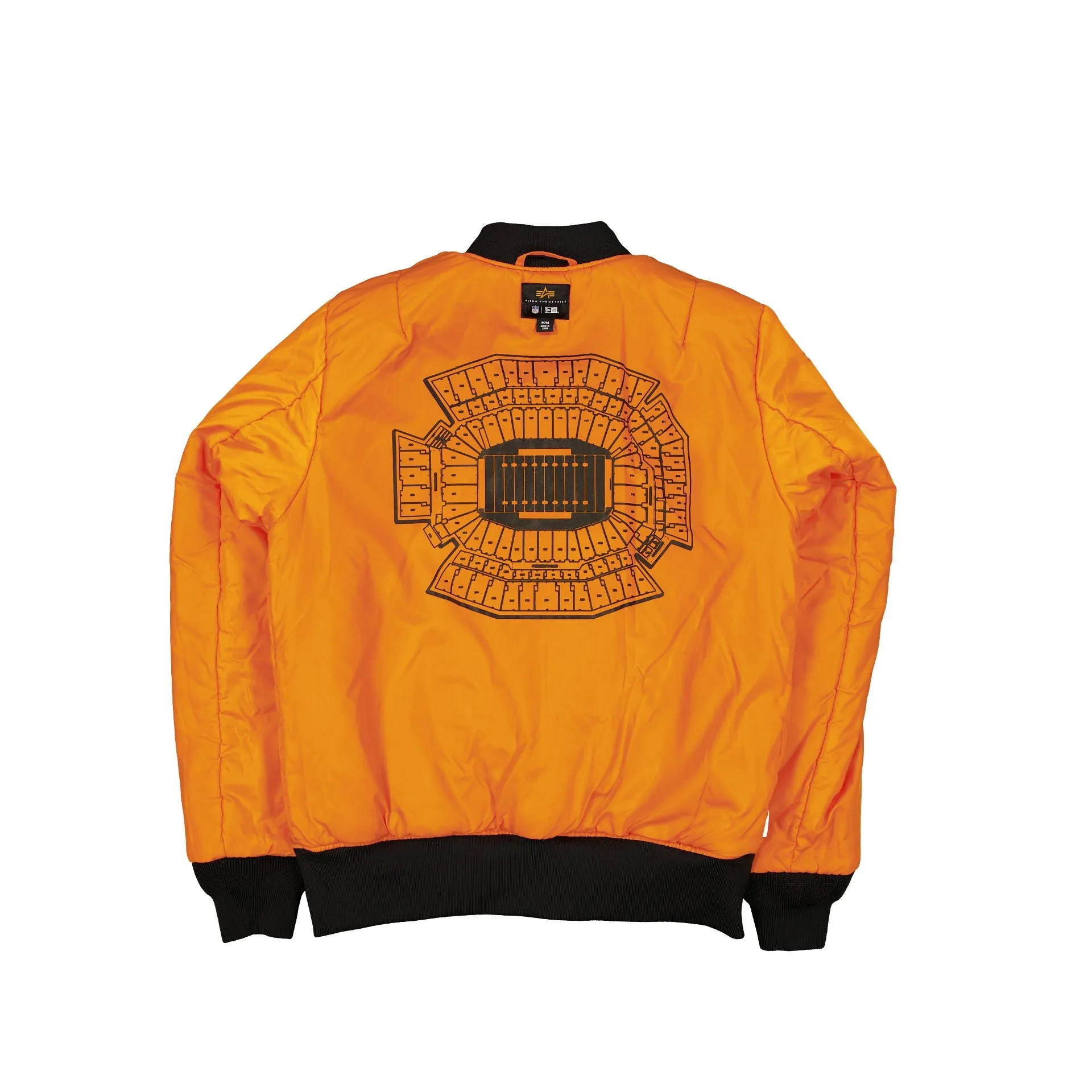 Alpha Industries x Philadelphia Eagles Black Camo MA-1 Bomber Jacket sold by New Era product image thumbnail 2