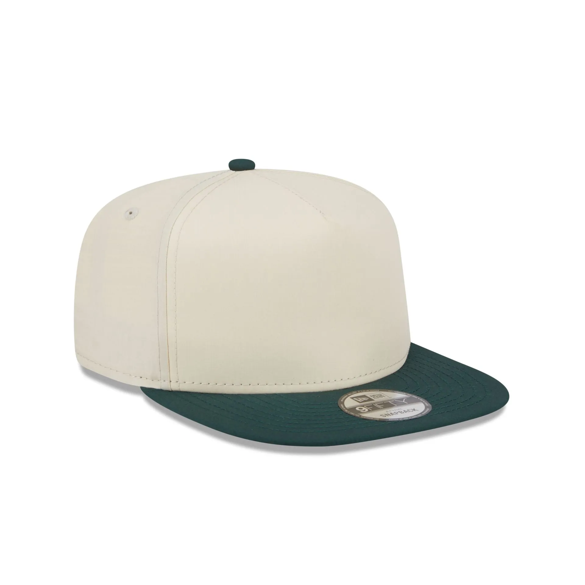 New Era Cap Cotton Nylon Dark Green Visor 9FIFTY A-Frame Snapback Hat sold by New Era product image thumbnail 3