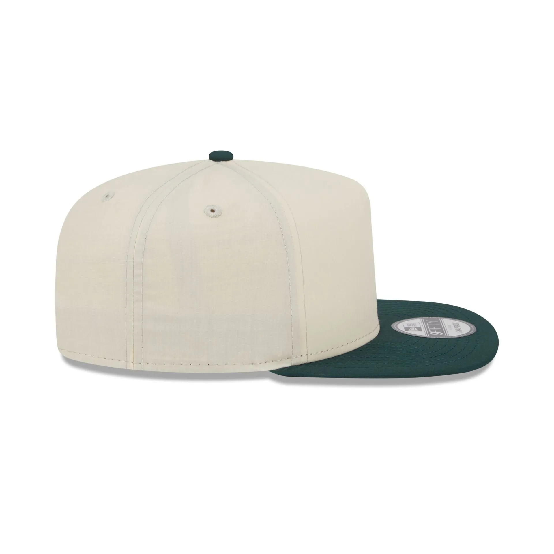 New Era Cap Cotton Nylon Dark Green Visor 9FIFTY A-Frame Snapback Hat sold by New Era product image thumbnail 5