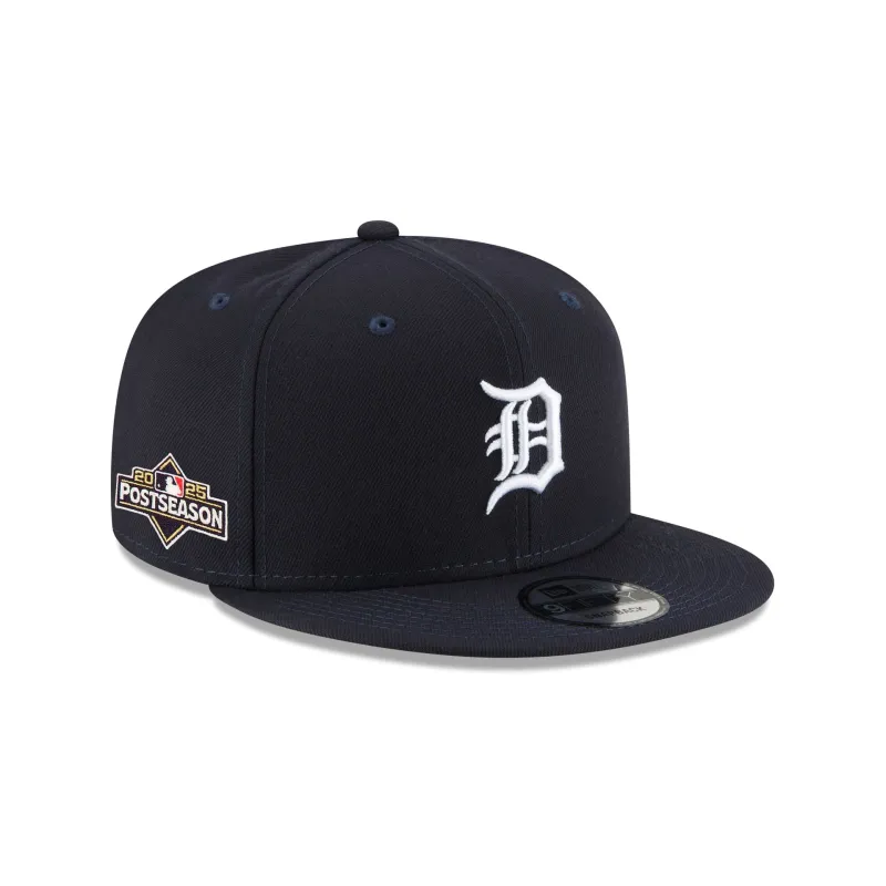 Detroit Tigers 2025 Postseason Side Patch 9FIFTY Snapback Hat sold by New Era