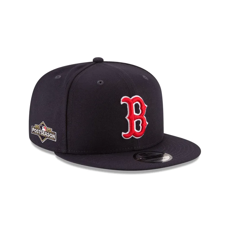 Boston Red Sox 2025 Postseason Side Patch 9FIFTY Snapback Hat sold by New Era
