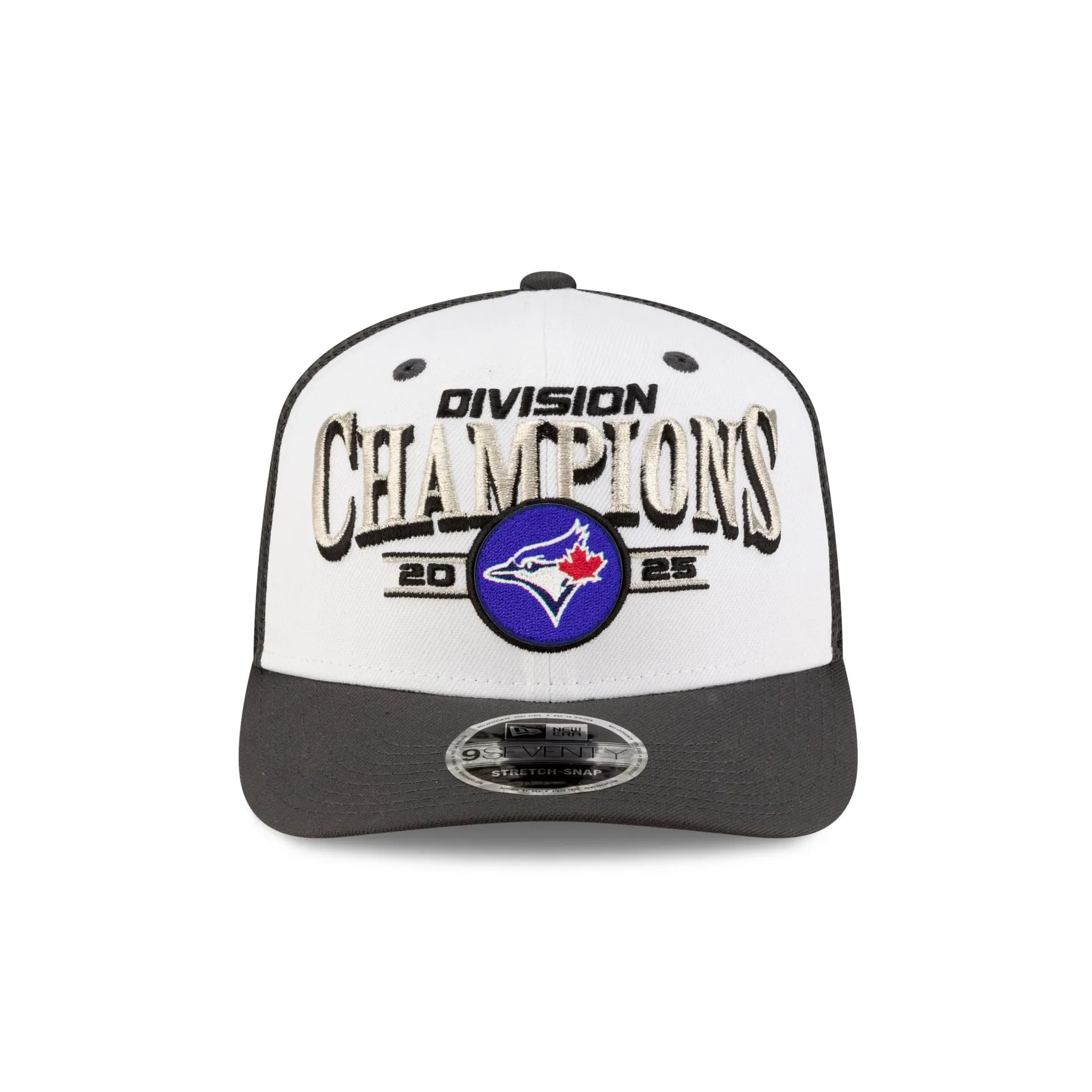 Toronto Blue Jays 2025 Regular Season Division Champions Locker Room 9SEVENTY Stretch-Snap Hat sold by New Era product image thumbnail 2