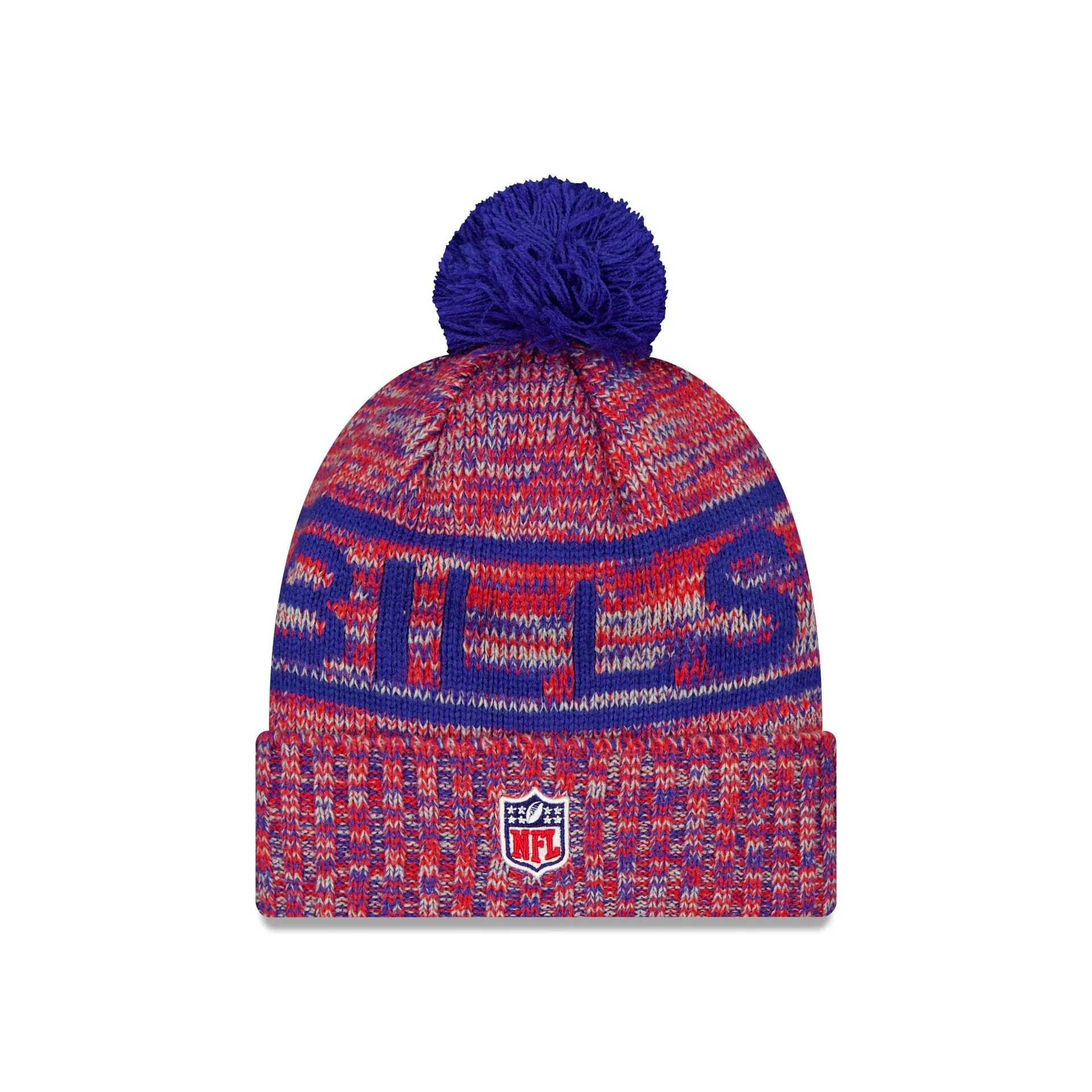 Buffalo Bills 2025 Sideline Cold Weather Pom Knit Hat sold by New Era product image thumbnail 2