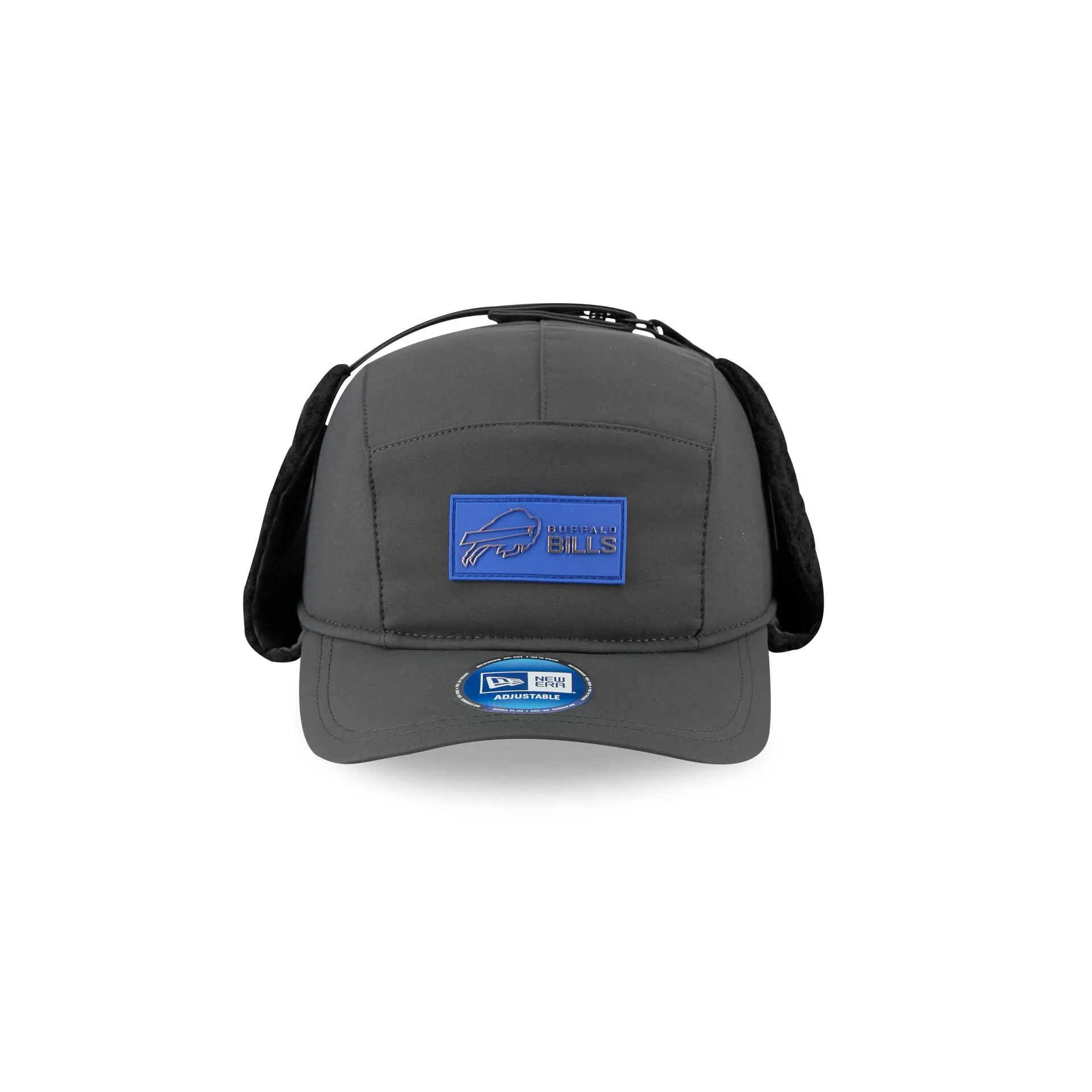 Buffalo Bills 2025 Sideline Cold Weather Steel Clouds Runner Dogear Adjustable Hat sold by New Era product image thumbnail 4