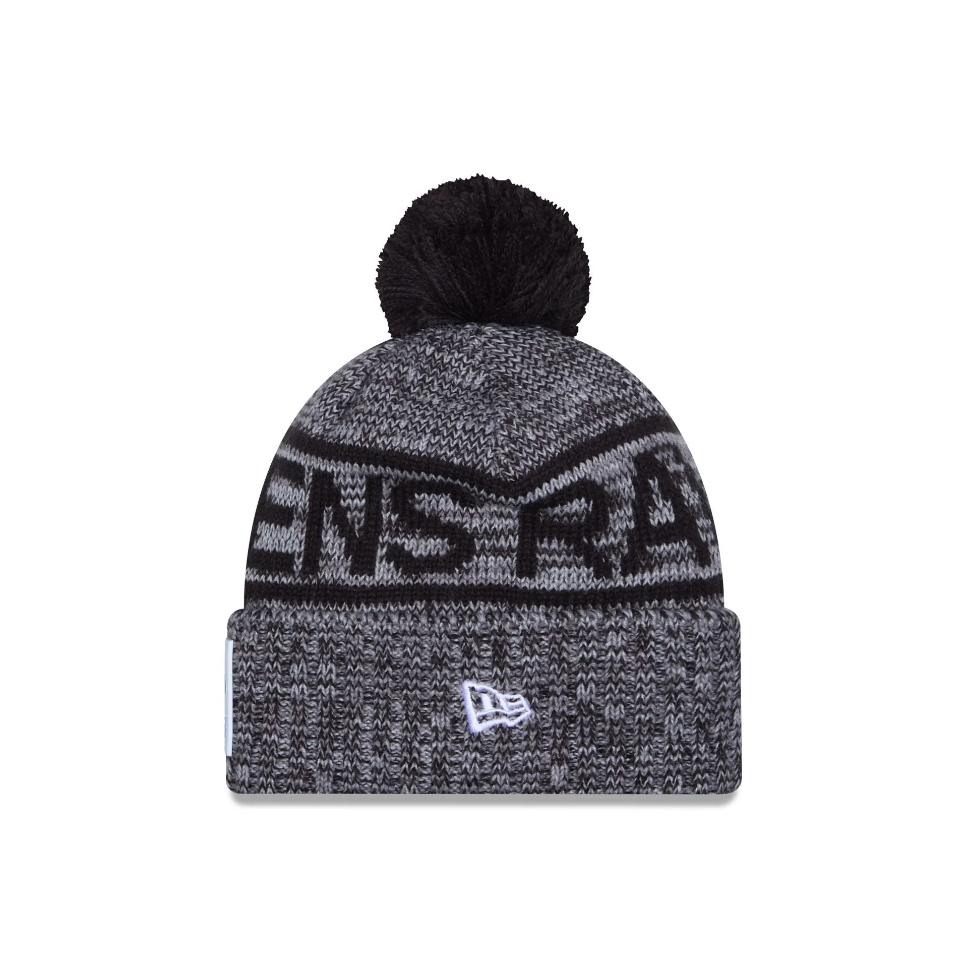 Baltimore Ravens 2025 Sideline Cold Weather Gray Pom Knit Hat sold by New Era product image thumbnail 2
