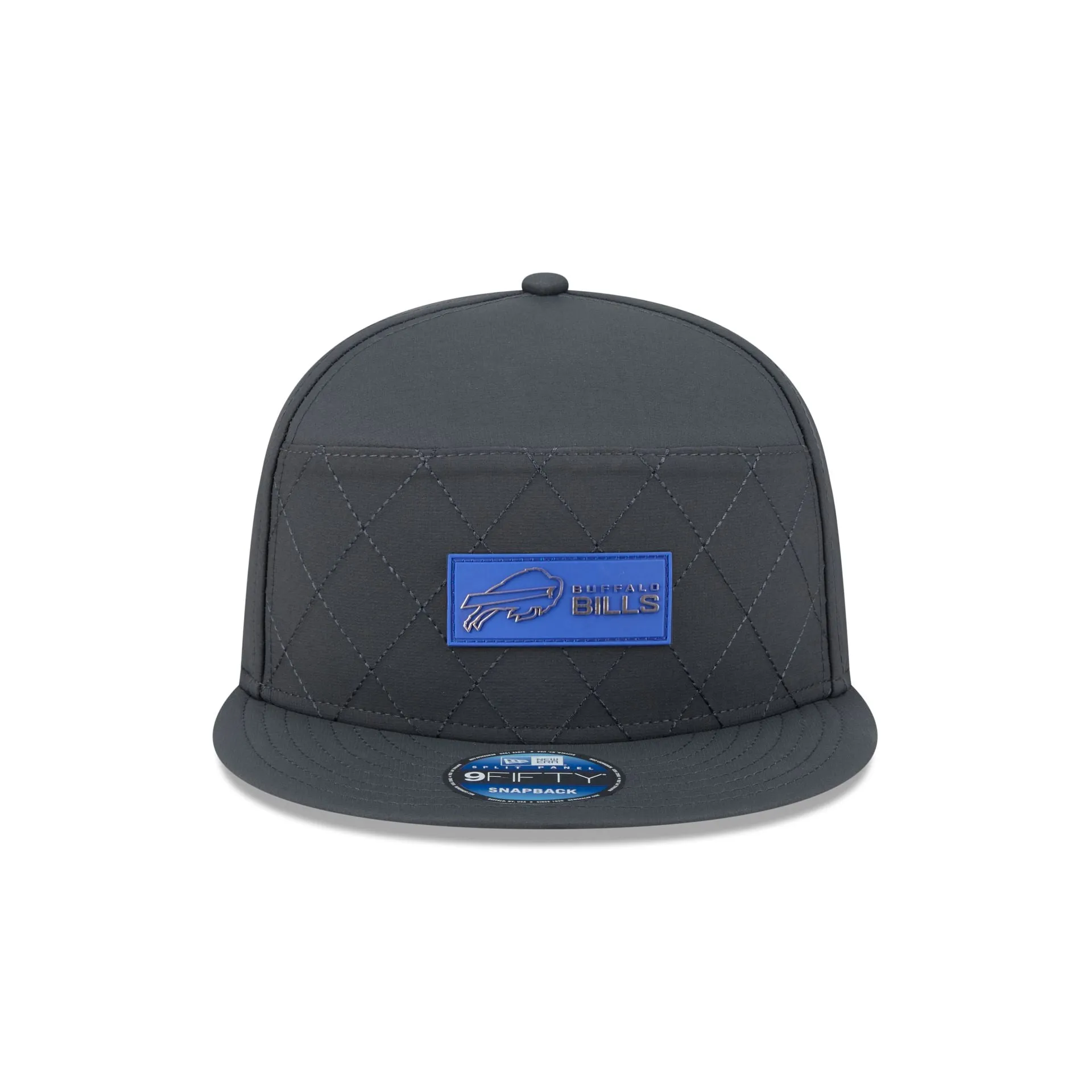 Buffalo Bills 2025 Sideline Cold Weather Steel Clouds Split Panel 9FIFTY Snapback Hat sold by New Era product image thumbnail 2