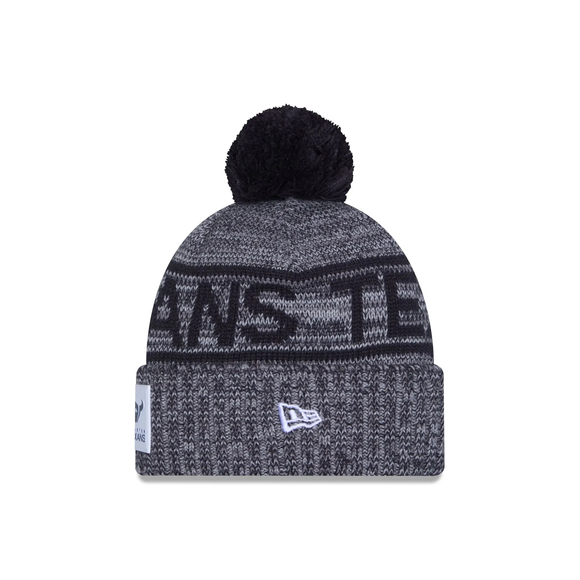 Houston Texans 2025 Sideline Cold Weather Gray Pom Knit Hat sold by New Era product image thumbnail 2