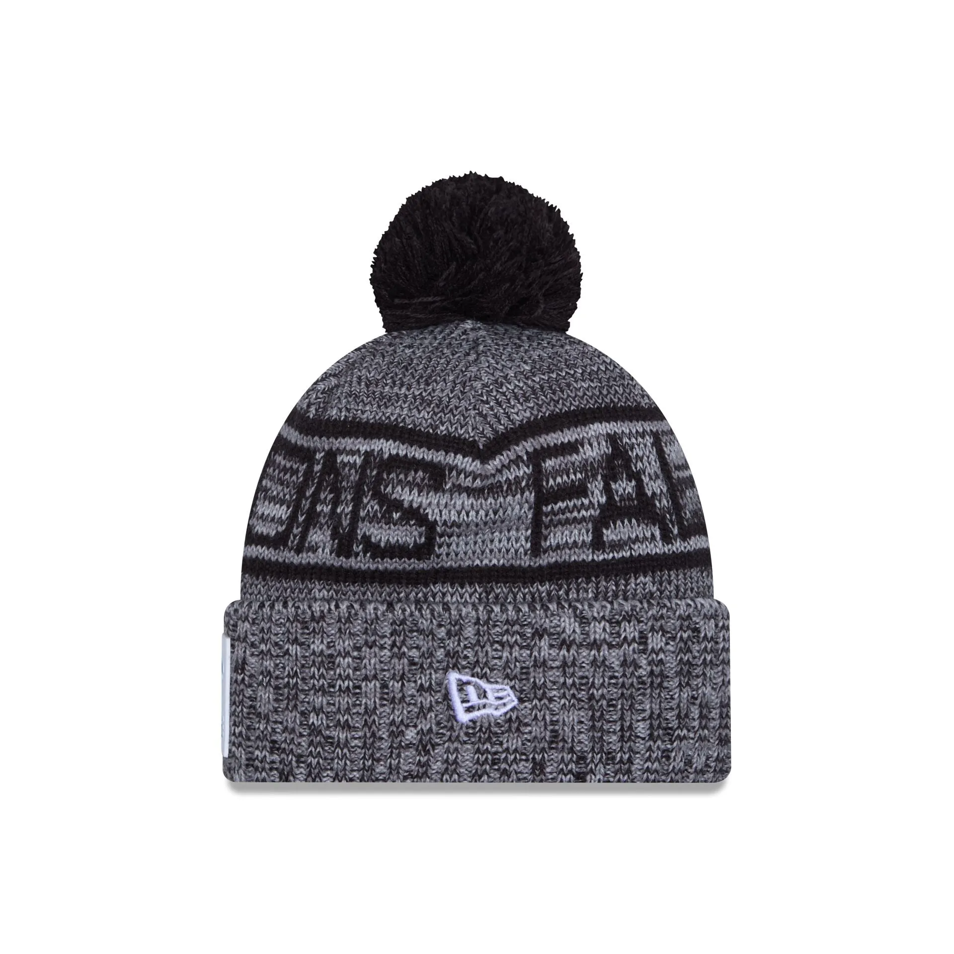 Atlanta Falcons 2025 Sideline Cold Weather Gray Pom Knit Hat sold by New Era product image thumbnail 2