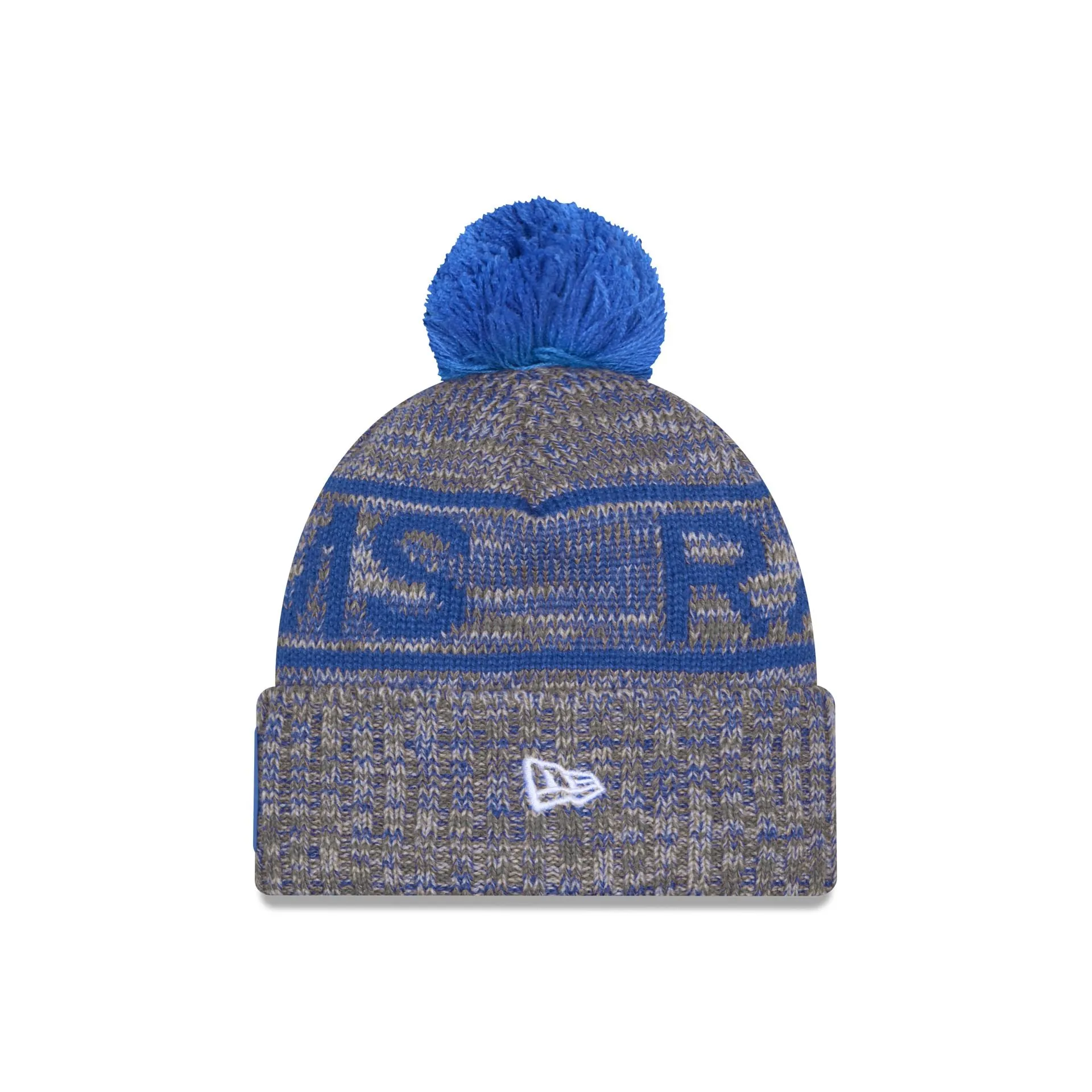 Los Angeles Rams 2025 Sideline Cold Weather Gray Pom Knit Hat sold by New Era product image thumbnail 2