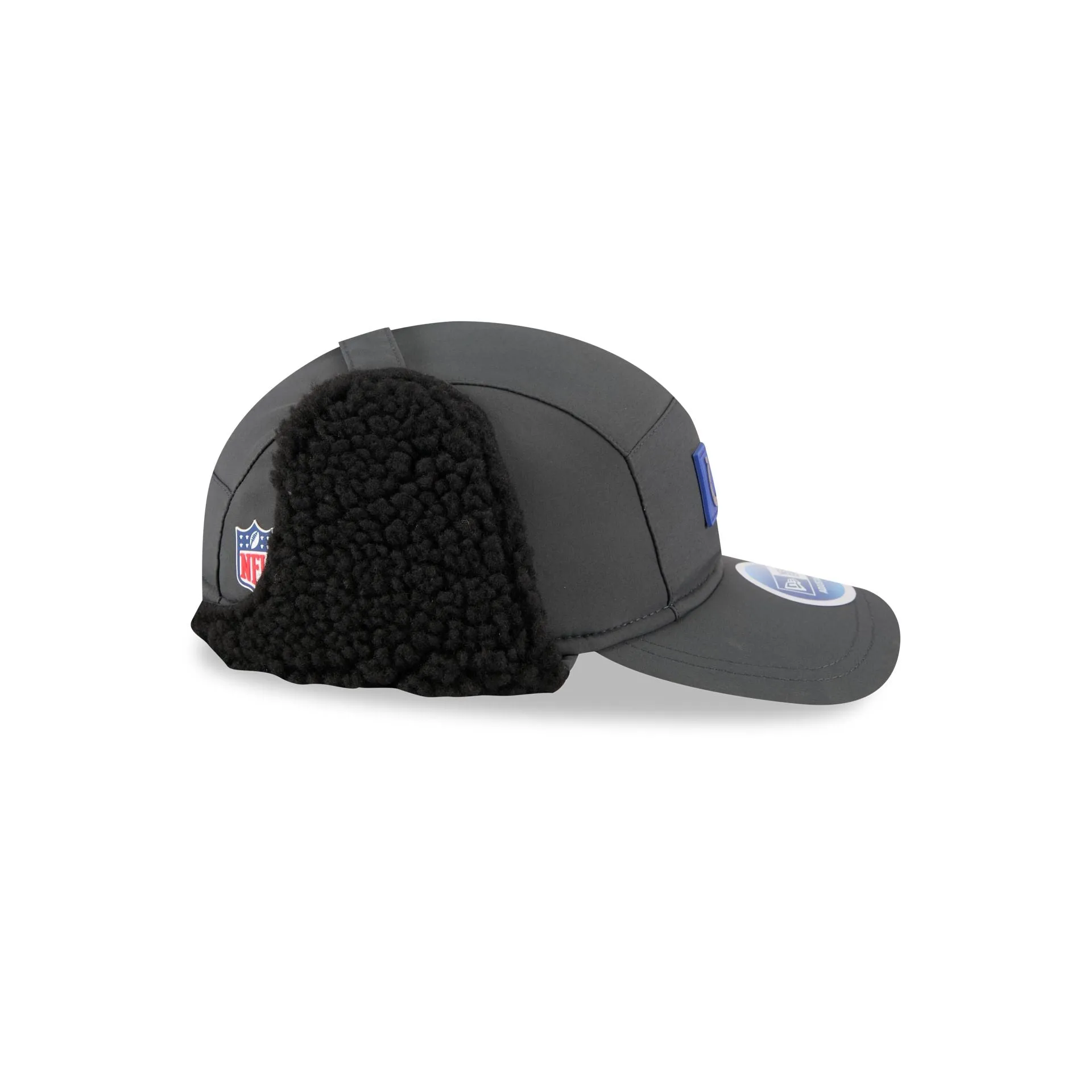 Indianapolis Colts 2025 Sideline Cold Weather Steel Clouds Runner Dogear Adjustable Hat sold by New Era product image thumbnail 5