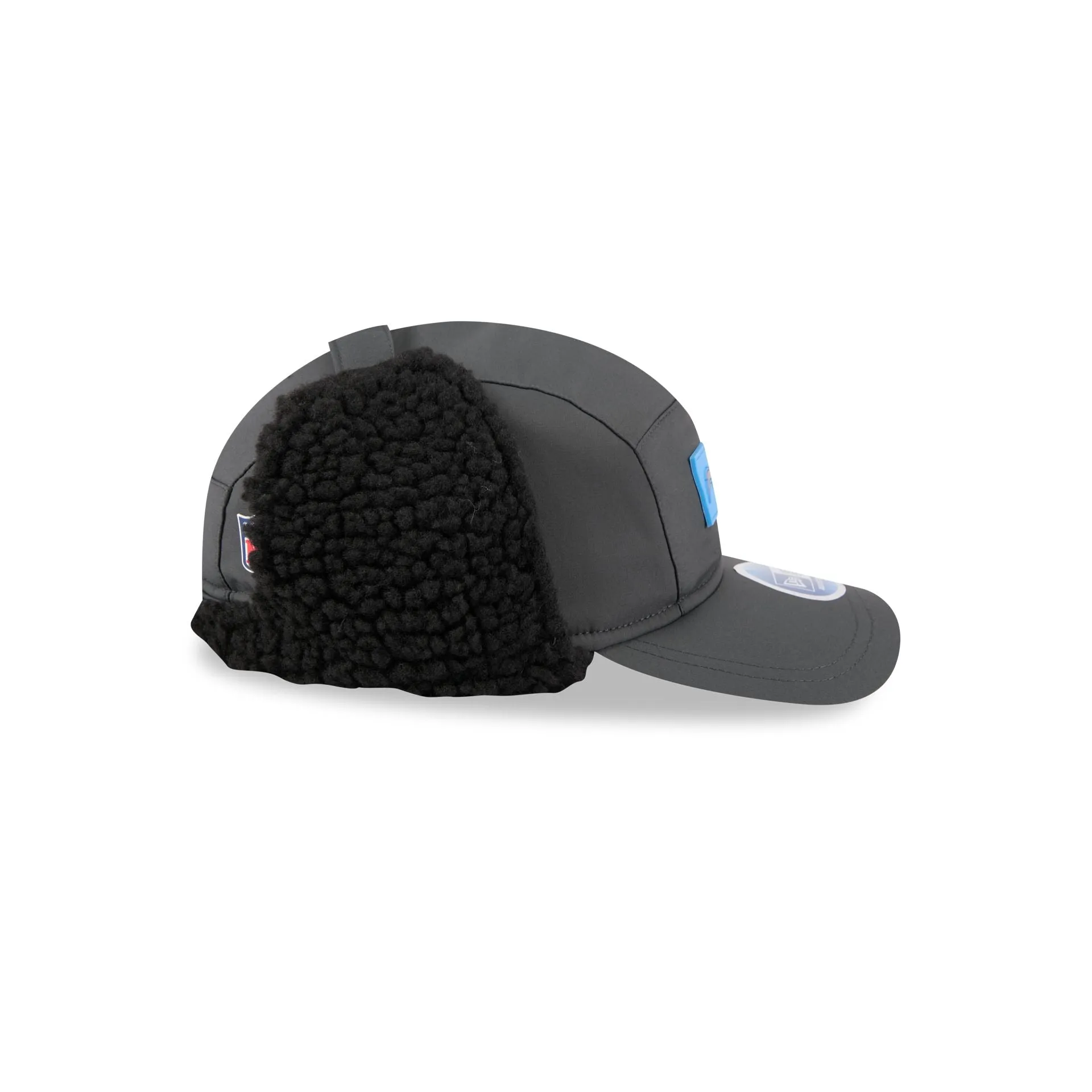 Los Angeles Chargers 2025 Sideline Cold Weather Steel Clouds Runner Dogear Adjustable Hat sold by New Era product image thumbnail 5