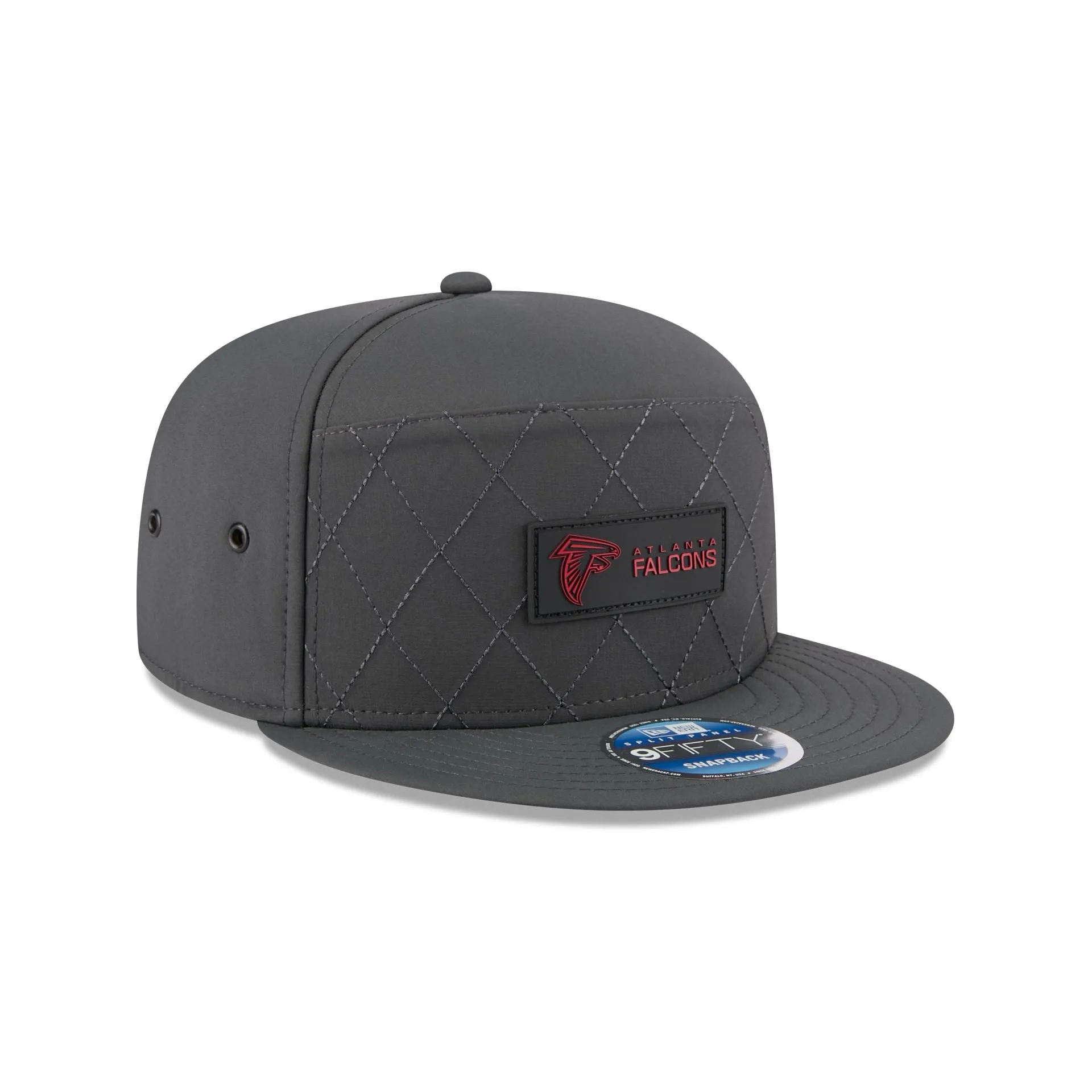Atlanta Falcons 2025 Sideline Cold Weather Steel Clouds Split Panel 9FIFTY Snapback Hat sold by New Era product image thumbnail 3
