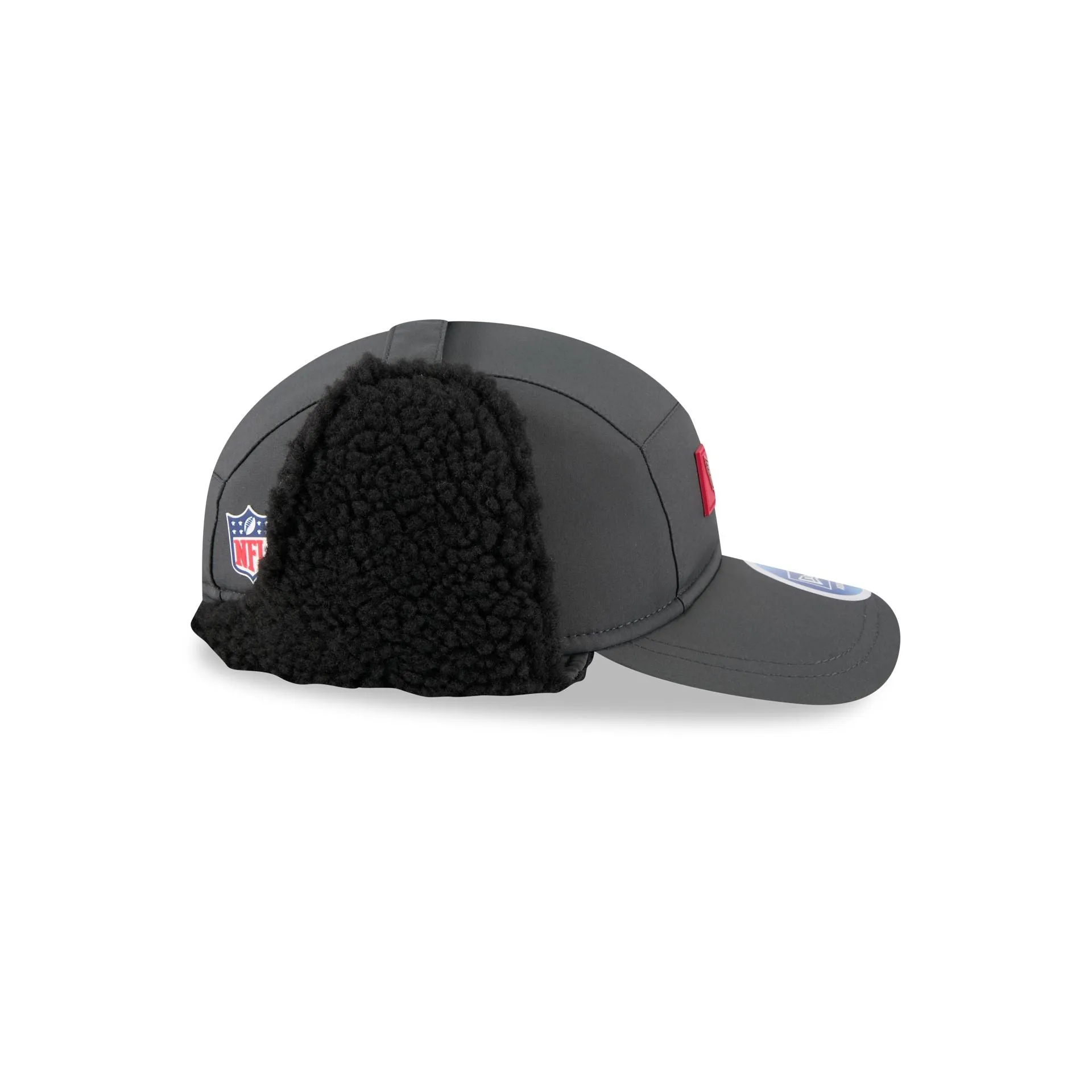 Arizona Cardinals 2025 Sideline Cold Weather Steel Clouds Runner Dogear Adjustable Hat sold by New Era product image thumbnail 5
