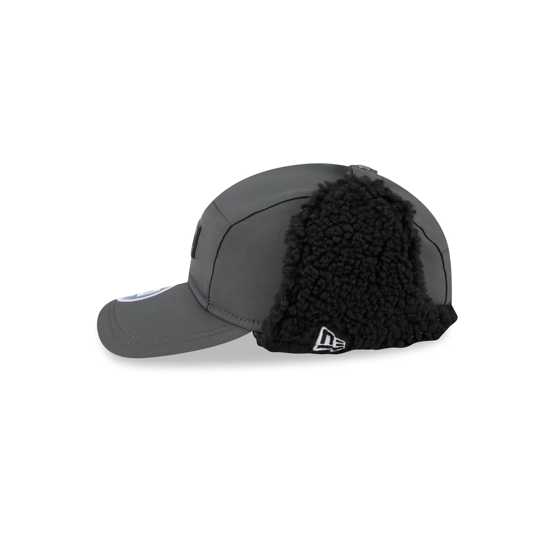 Atlanta Falcons 2025 Sideline Cold Weather Steel Clouds Runner Dogear Adjustable Hat sold by New Era product image thumbnail 4