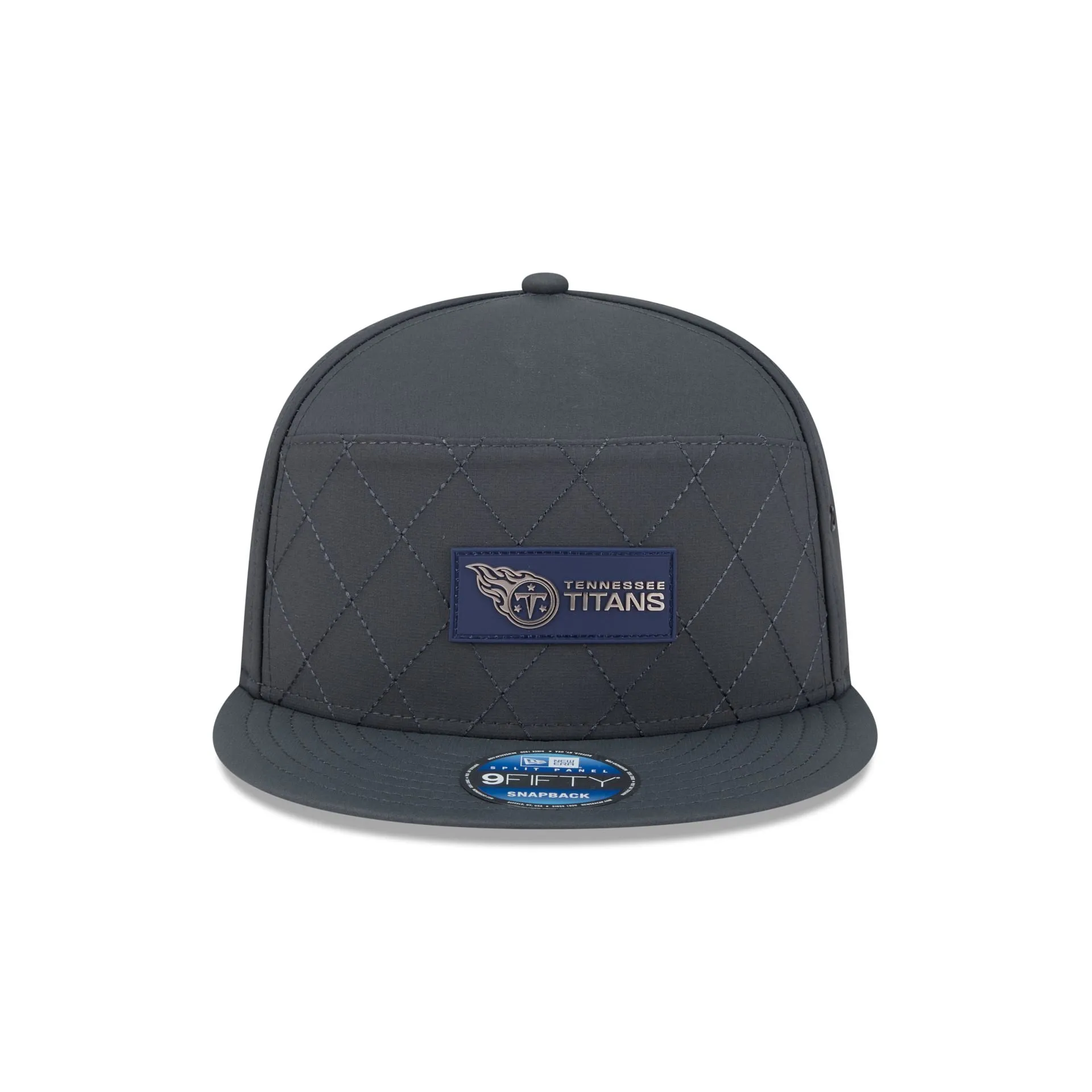 Tennessee Titans 2025 Sideline Cold Weather Steel Clouds Split Panel 9FIFTY Snapback Hat sold by New Era product image thumbnail 2
