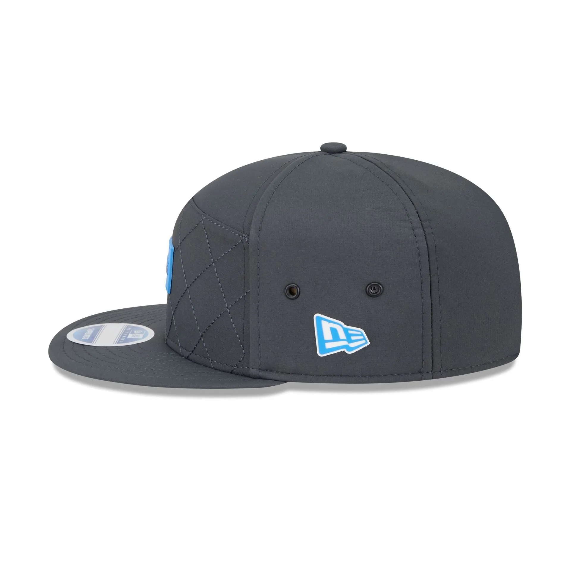 Los Angeles Chargers 2025 Sideline Cold Weather Steel Clouds Split Panel 9FIFTY Snapback Hat sold by New Era product image thumbnail 4