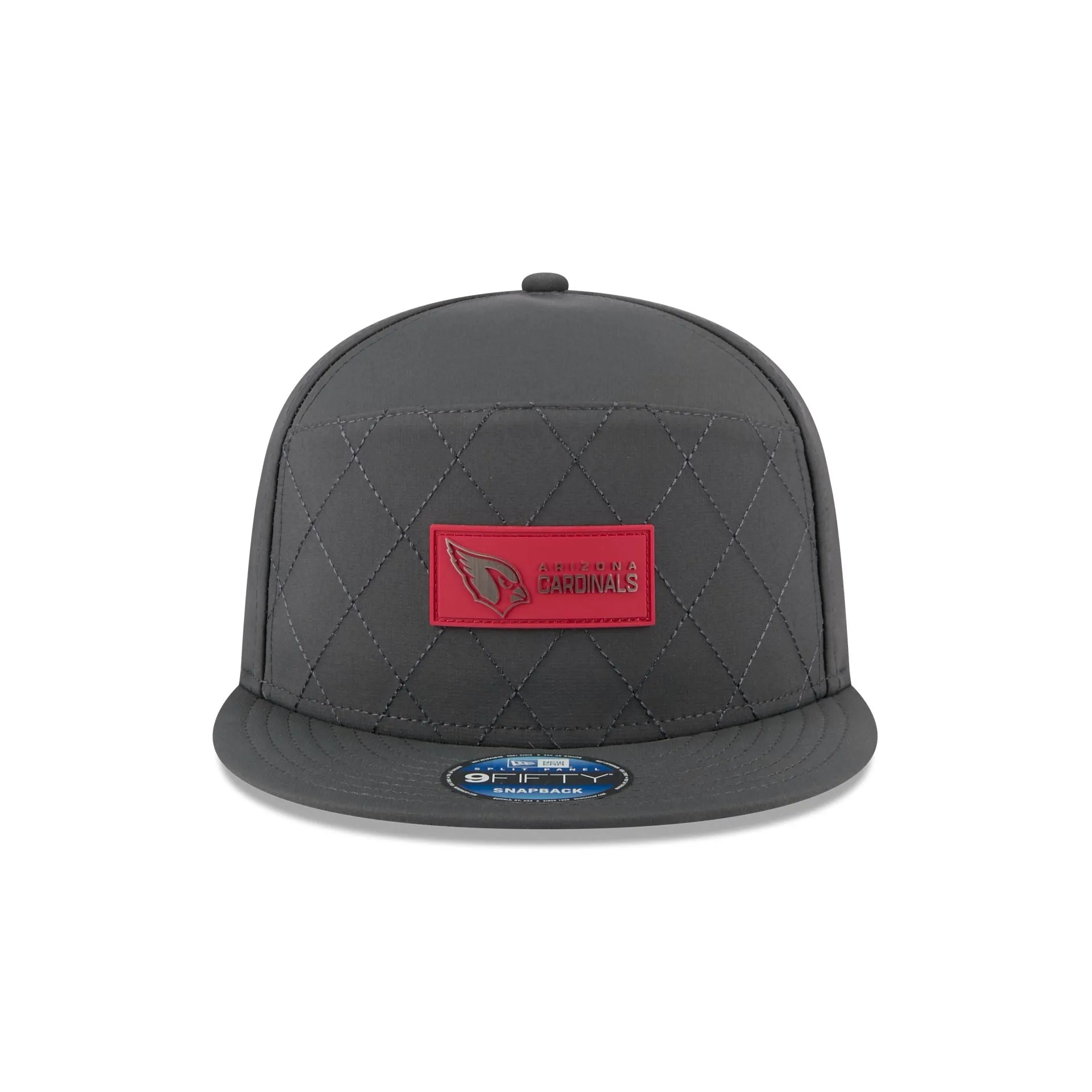 Arizona Cardinals 2025 Sideline Cold Weather Steel Clouds Split Panel 9FIFTY Snapback Hat sold by New Era product image thumbnail 2