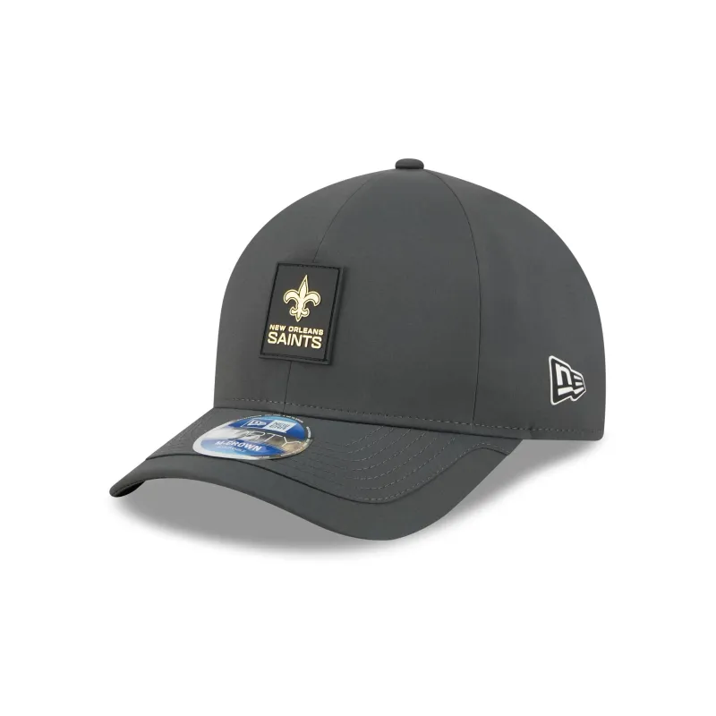 New Orleans Saints 2025 Sideline Cold Weather Steel Clouds 9FORTY M-Crown Snapback Hat sold by New Era