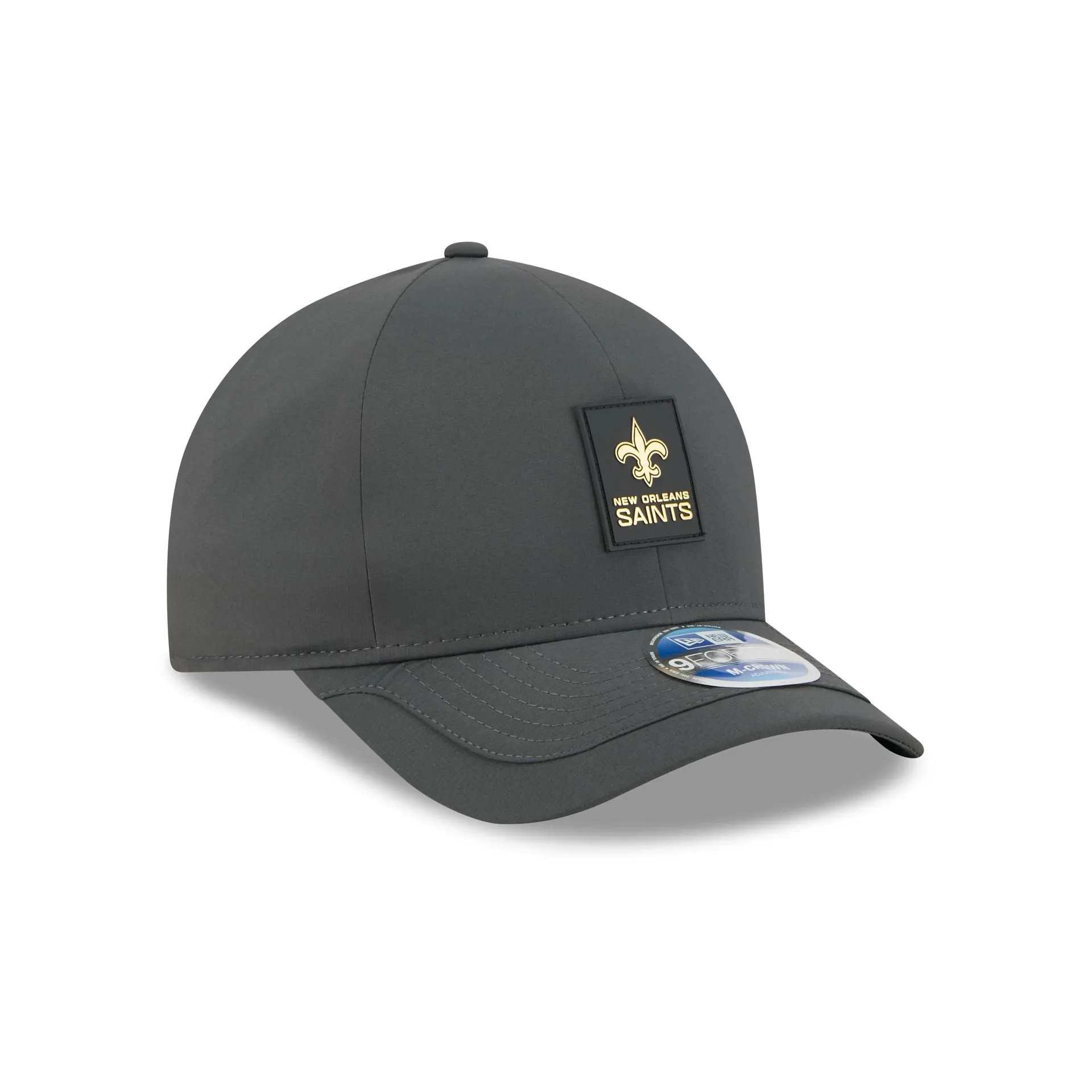 New Orleans Saints 2025 Sideline Cold Weather Steel Clouds 9FORTY M-Crown Snapback Hat sold by New Era product image thumbnail 3