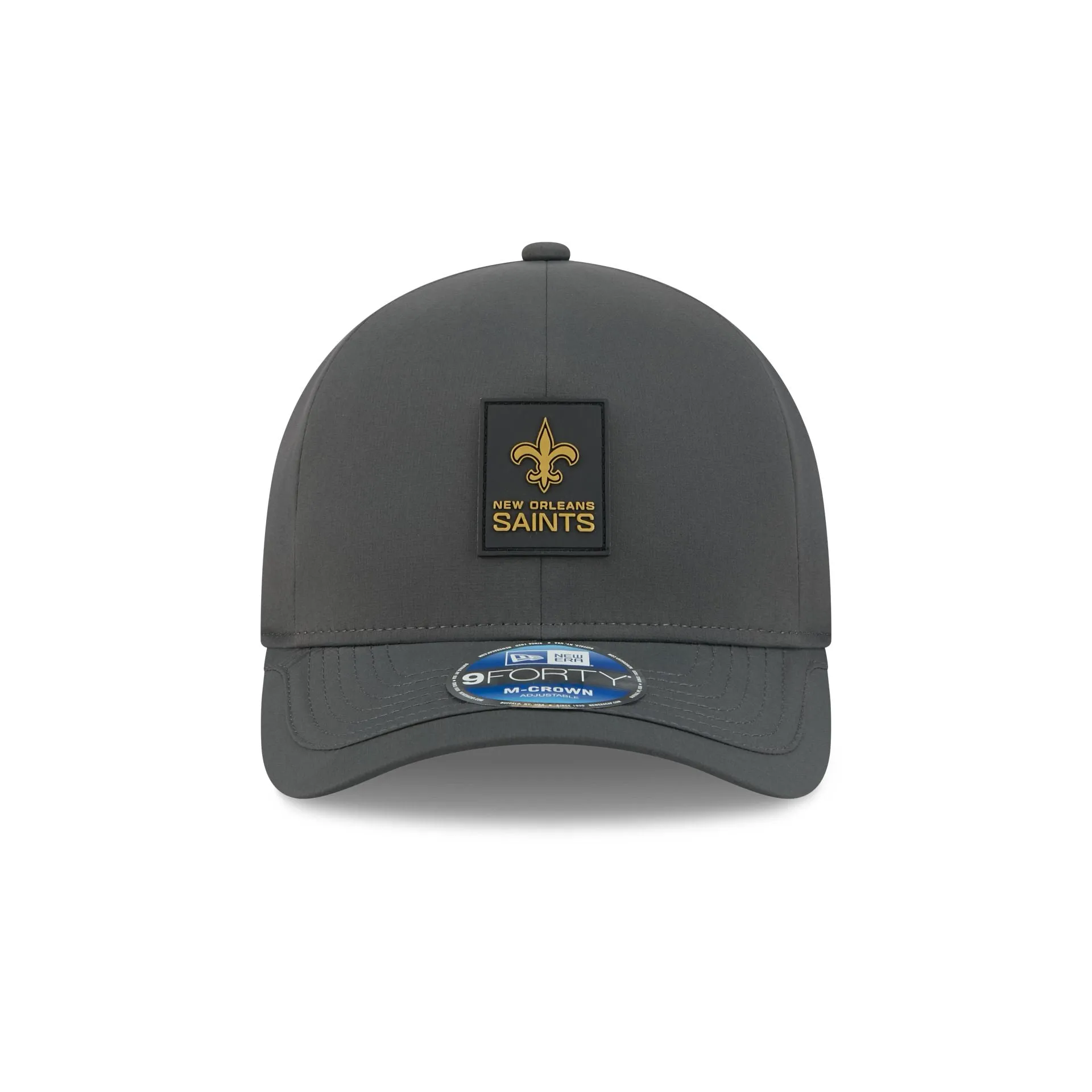 New Orleans Saints 2025 Sideline Cold Weather Steel Clouds 9FORTY M-Crown Snapback Hat sold by New Era product image thumbnail 2