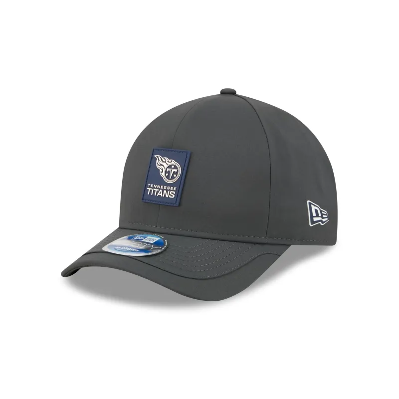 Tennessee Titans 2025 Sideline Cold Weather Steel Clouds 9FORTY M-Crown Snapback Hat sold by New Era
