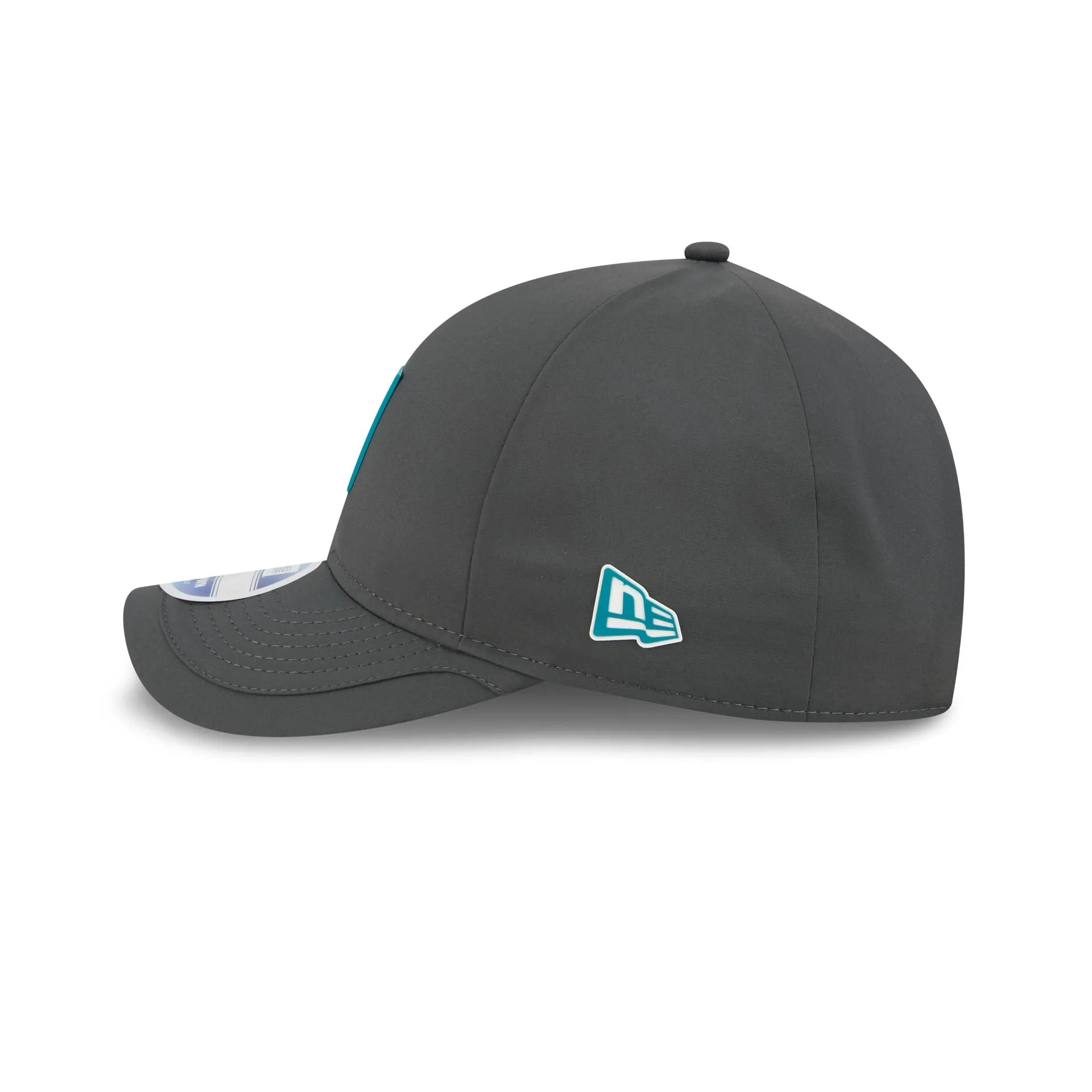 Jacksonville Jaguars 2025 Sideline Cold Weather Steel Clouds 9FORTY M-Crown Snapback Hat sold by New Era product image thumbnail 4
