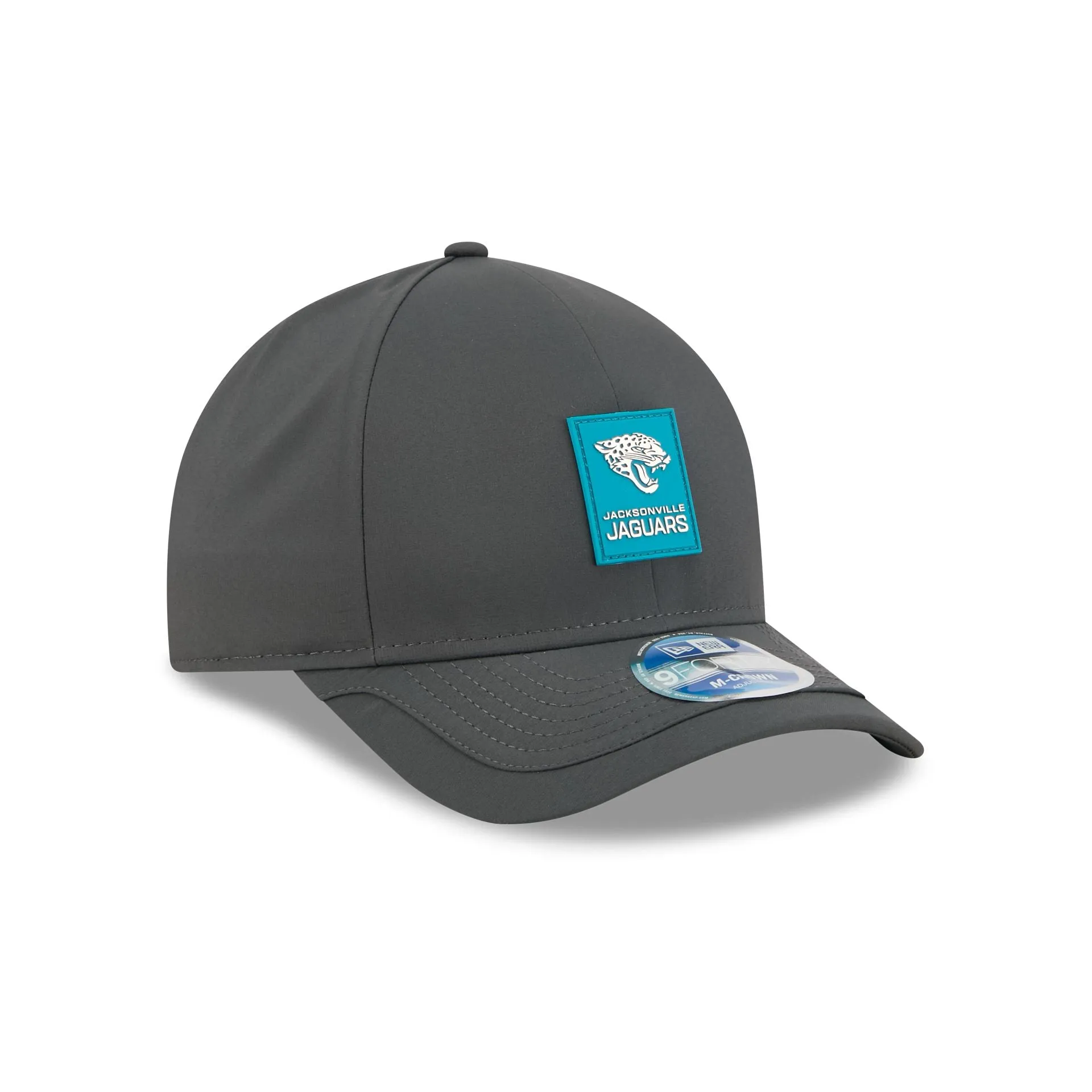 Jacksonville Jaguars 2025 Sideline Cold Weather Steel Clouds 9FORTY M-Crown Snapback Hat sold by New Era product image thumbnail 3