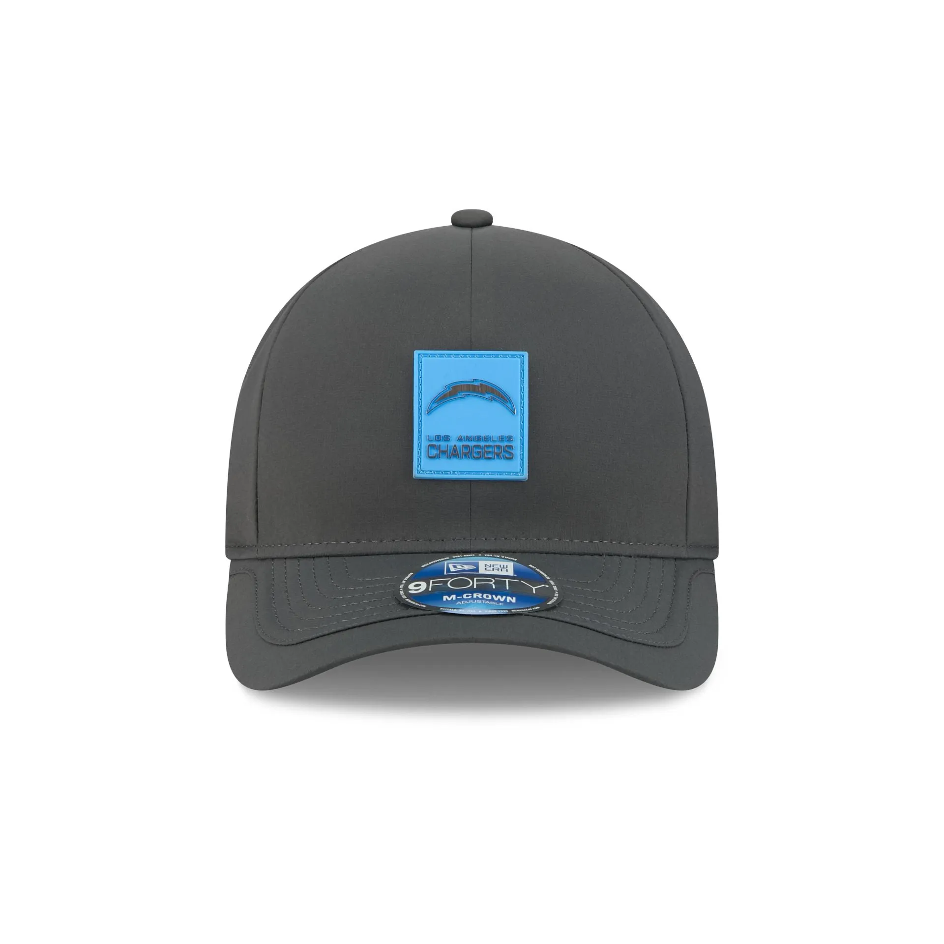 Los Angeles Chargers 2025 Sideline Cold Weather Steel Clouds 9FORTY M-Crown Snapback Hat sold by New Era product image thumbnail 2
