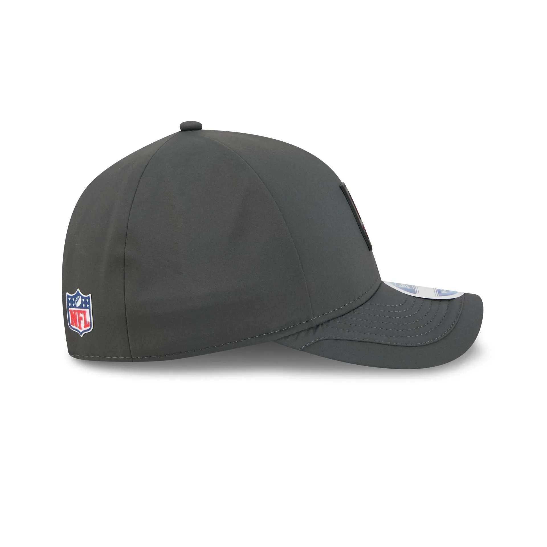Atlanta Falcons 2025 Sideline Cold Weather Steel Clouds 9FORTY M-Crown Snapback Hat sold by New Era product image thumbnail 5