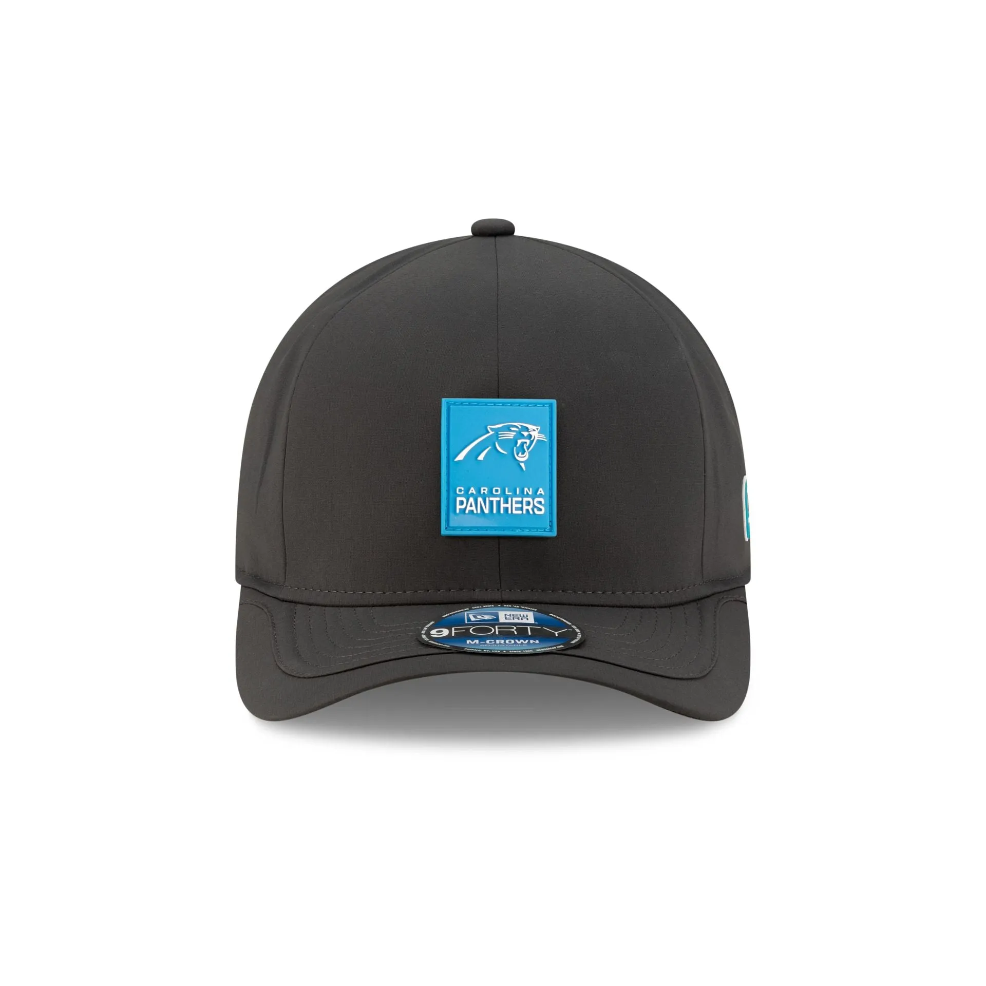 Carolina Panthers 2025 Sideline Cold Weather Steel Clouds 9FORTY M-Crown Snapback Hat sold by New Era product image thumbnail 2
