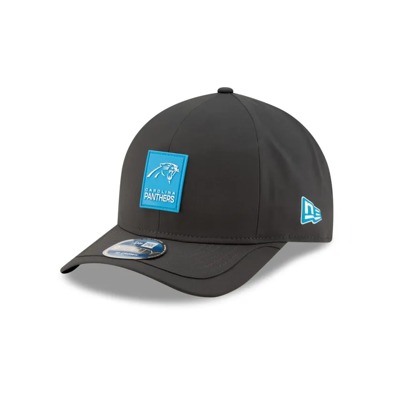 Carolina Panthers 2025 Sideline Cold Weather Steel Clouds 9FORTY M-Crown Snapback Hat sold by New Era