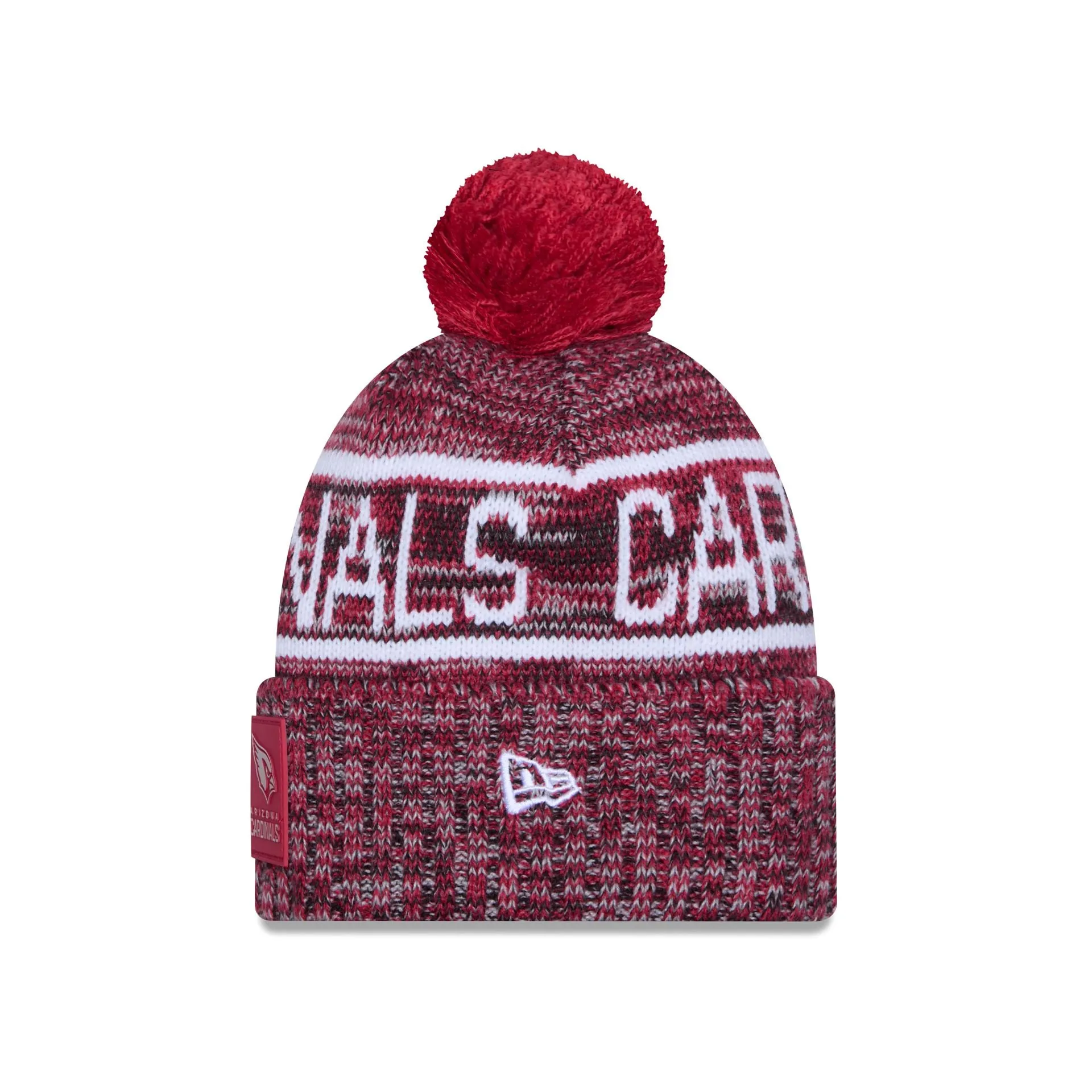 Arizona Cardinals 2025 Sideline Cold Weather Pom Knit Hat sold by New Era product image thumbnail 2