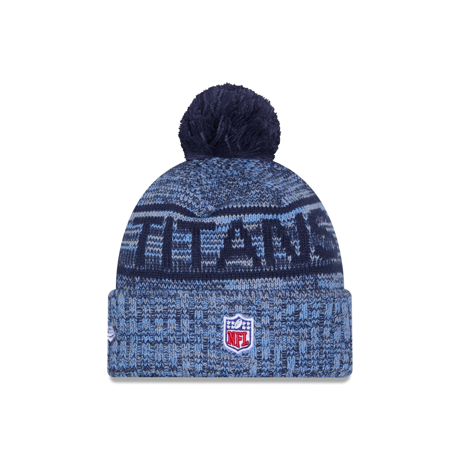 Tennessee Titans 2025 Sideline Cold Weather Pom Knit Hat sold by New Era product image thumbnail 3