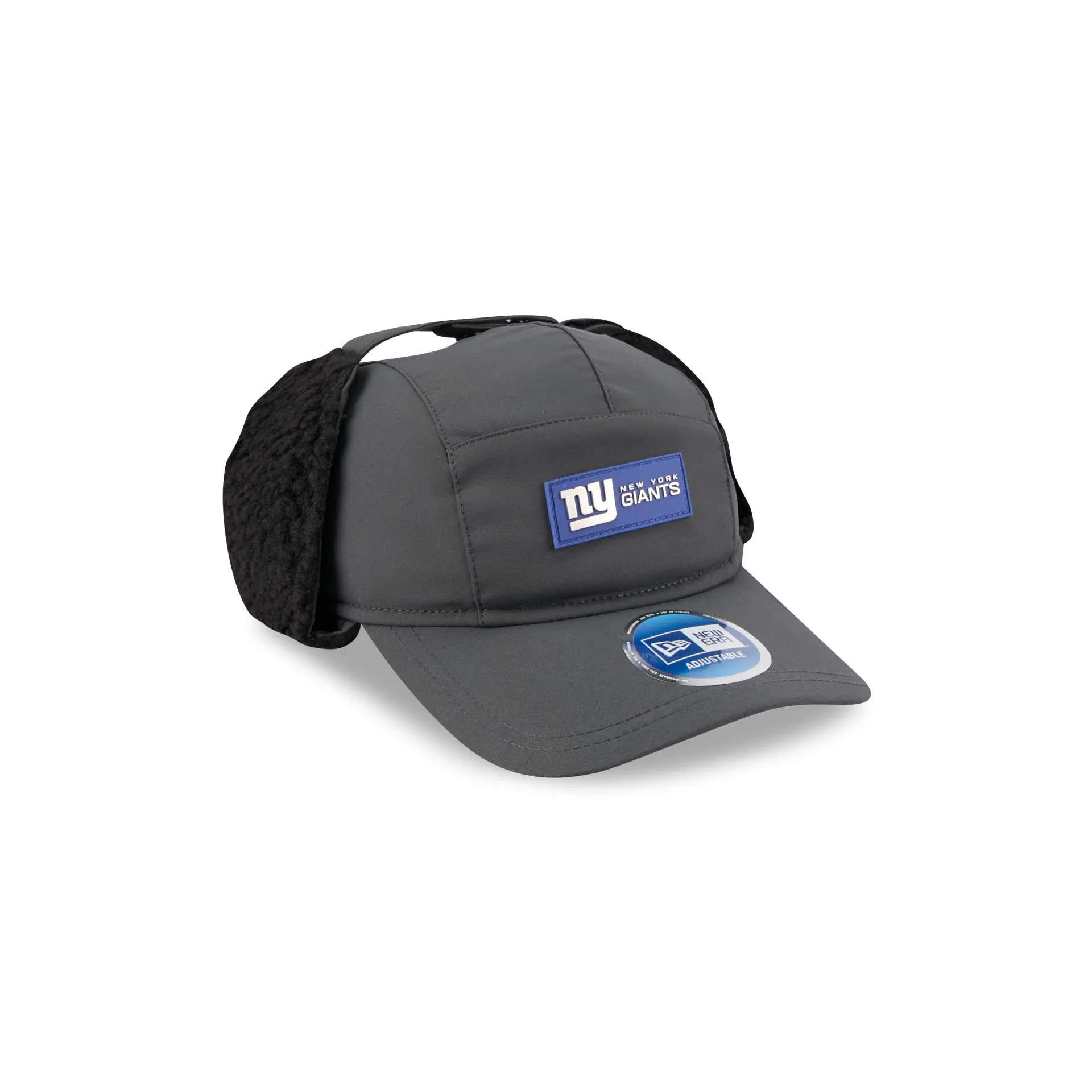 New York Giants 2025 Sideline Cold Weather Steel Clouds Runner Dogear Adjustable Hat sold by New Era product image thumbnail 3