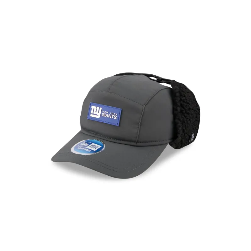 New York Giants 2025 Sideline Cold Weather Steel Clouds Runner Dogear Adjustable Hat sold by New Era