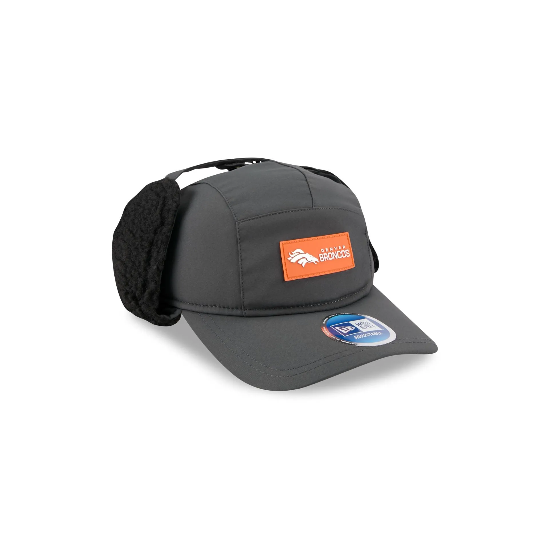 Denver Broncos 2025 Sideline Cold Weather Steel Clouds Runner Dogear Adjustable Hat sold by New Era product image thumbnail 3