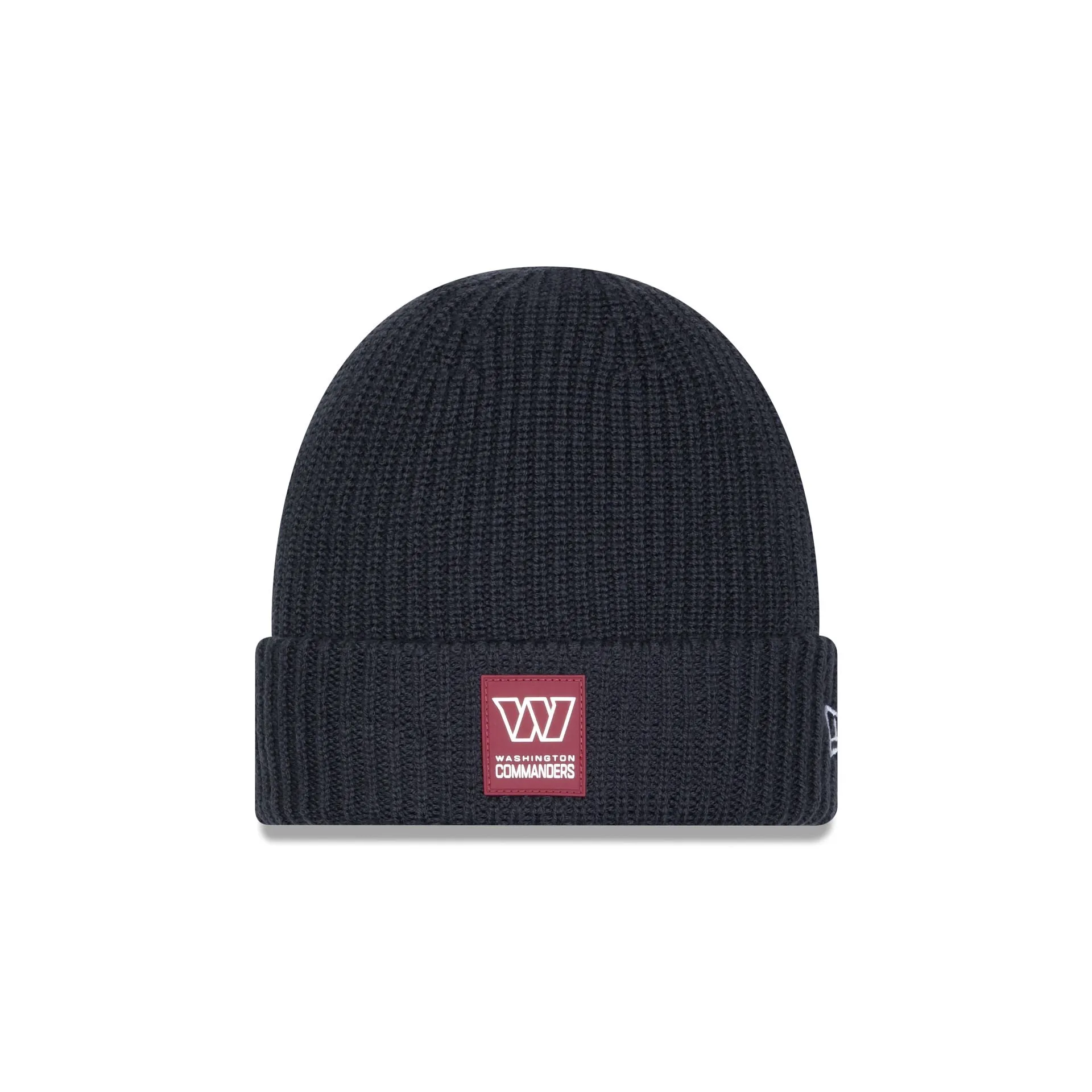 Washington Commanders 2025 Sideline Cold Weather Steel Clouds Cuff Knit Beanie sold by New Era