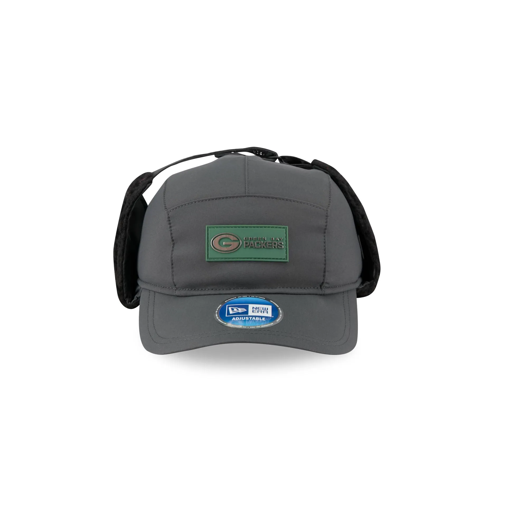 Green Bay Packers 2025 Sideline Cold Weather Steel Clouds Runner Dogear Adjustable Hat sold by New Era product image thumbnail 2