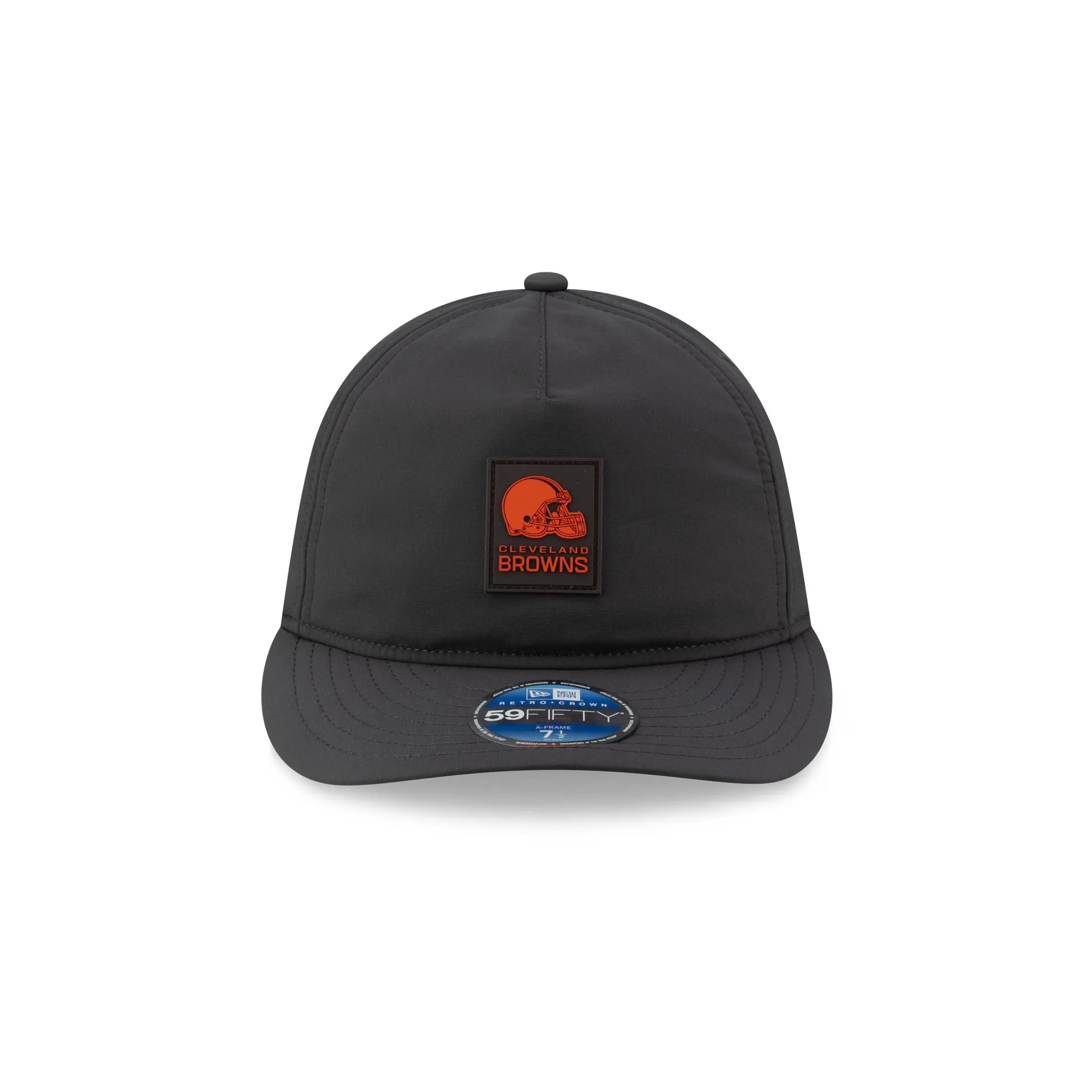 Cleveland Browns 2025 Sideline Cold Weather Steel Clouds Retro Crown 59FIFTY A-Frame Fitted Hat sold by New Era product image thumbnail 4