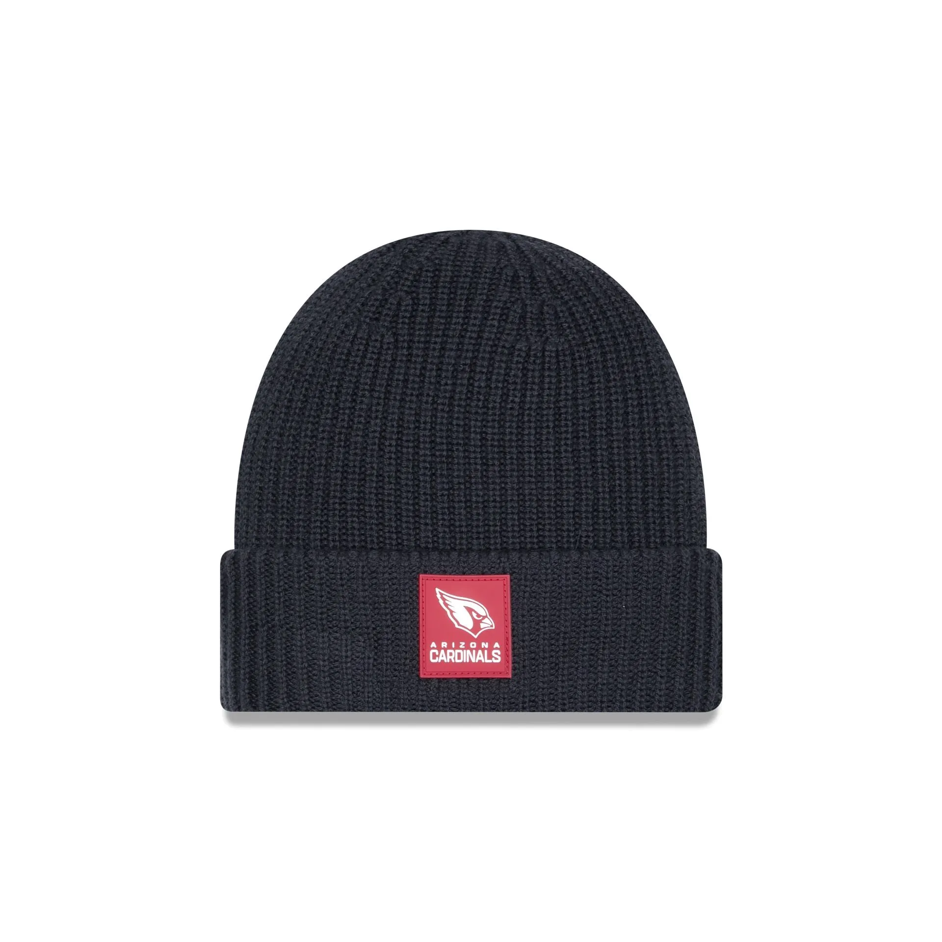Arizona Cardinals 2025 Sideline Cold Weather Steel Clouds Cuff Knit Beanie sold by New Era