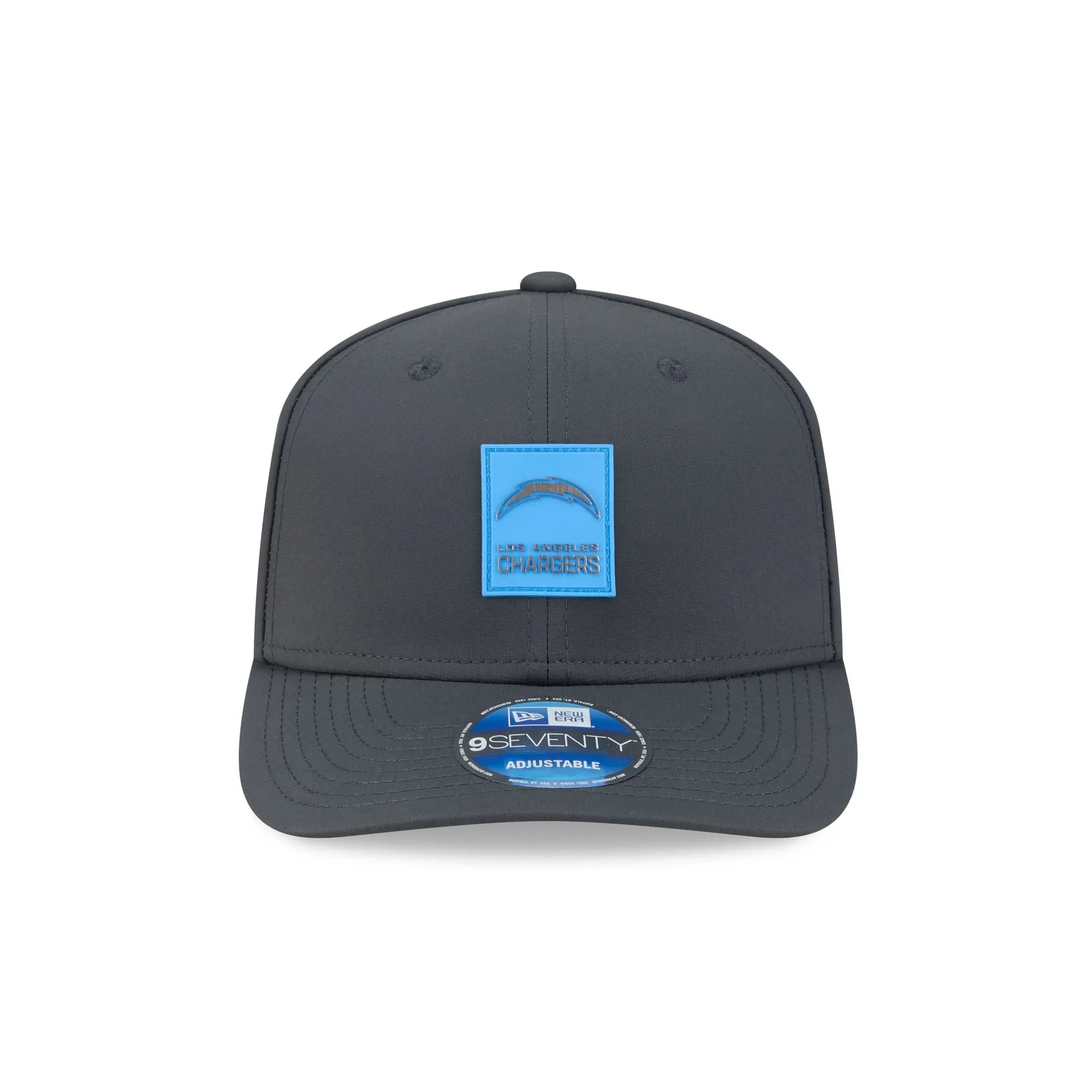 Los Angeles Chargers 2025 Sideline Cold Weather Steel Clouds 9SEVENTY Stretch-Snap Hat sold by New Era product image thumbnail 2