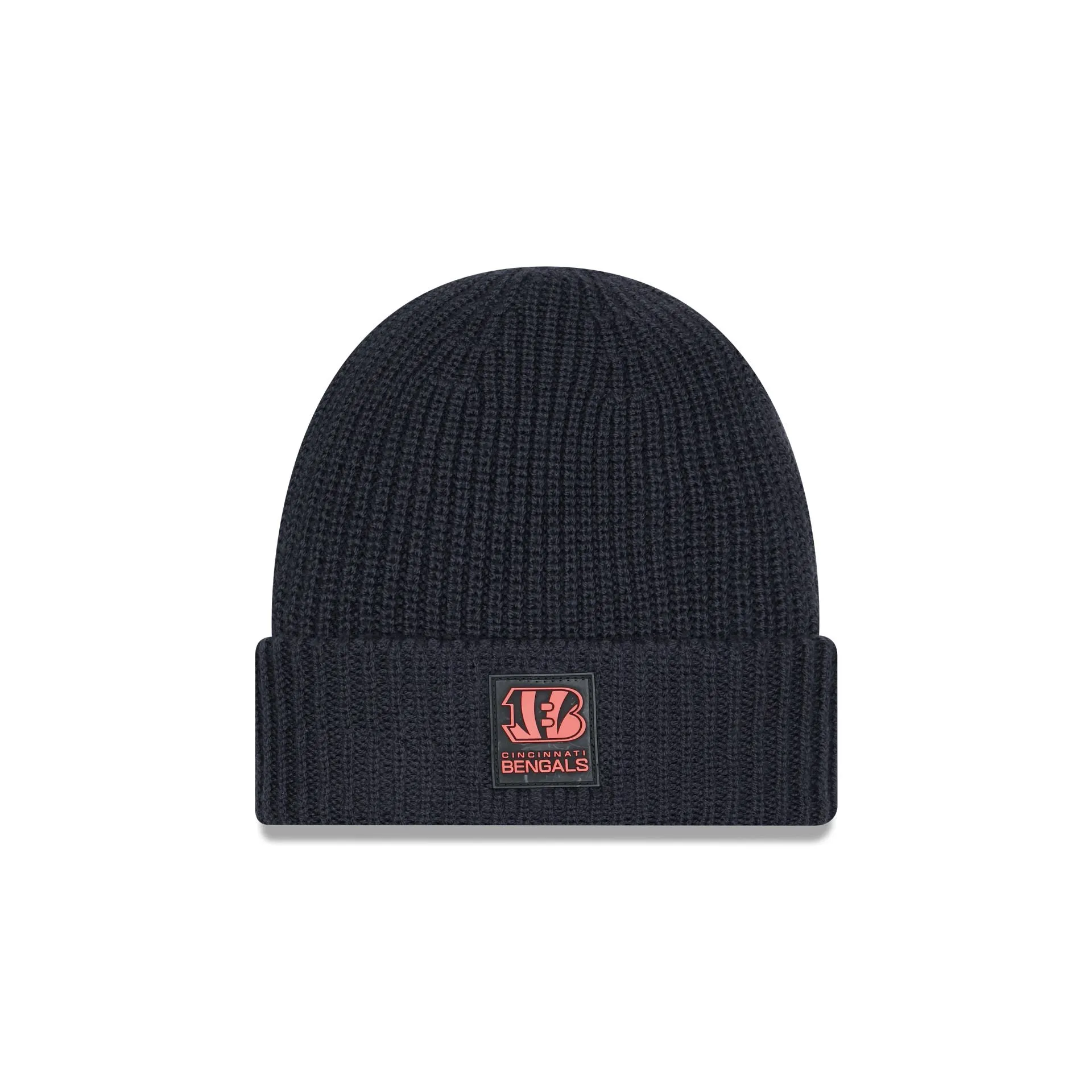 Cincinnati Bengals 2025 Sideline Cold Weather Steel Clouds Cuff Knit Beanie sold by New Era