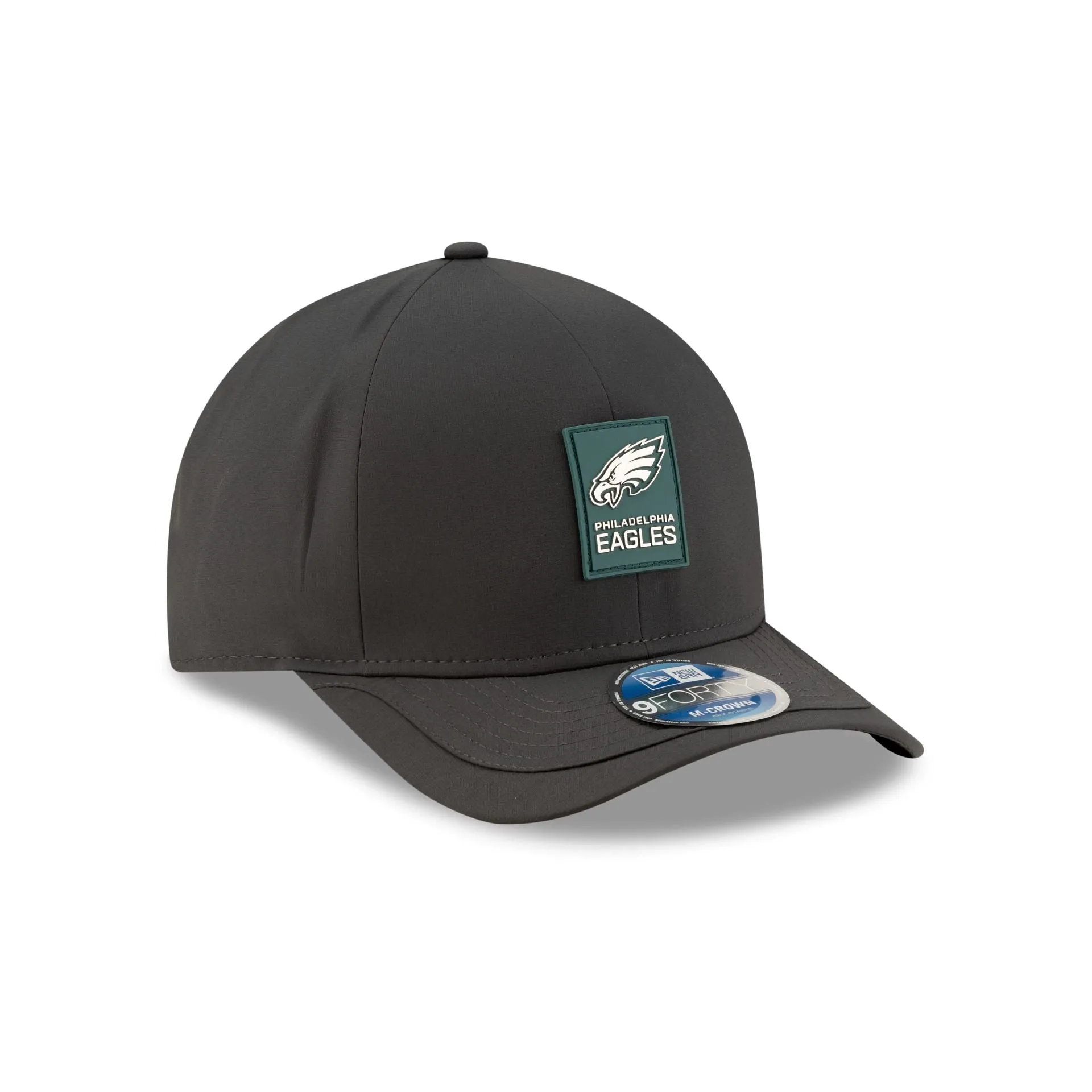 Philadelphia Eagles 2025 Sideline Cold Weather Steel Clouds 9FORTY M-Crown Snapback Hat sold by New Era product image thumbnail 3