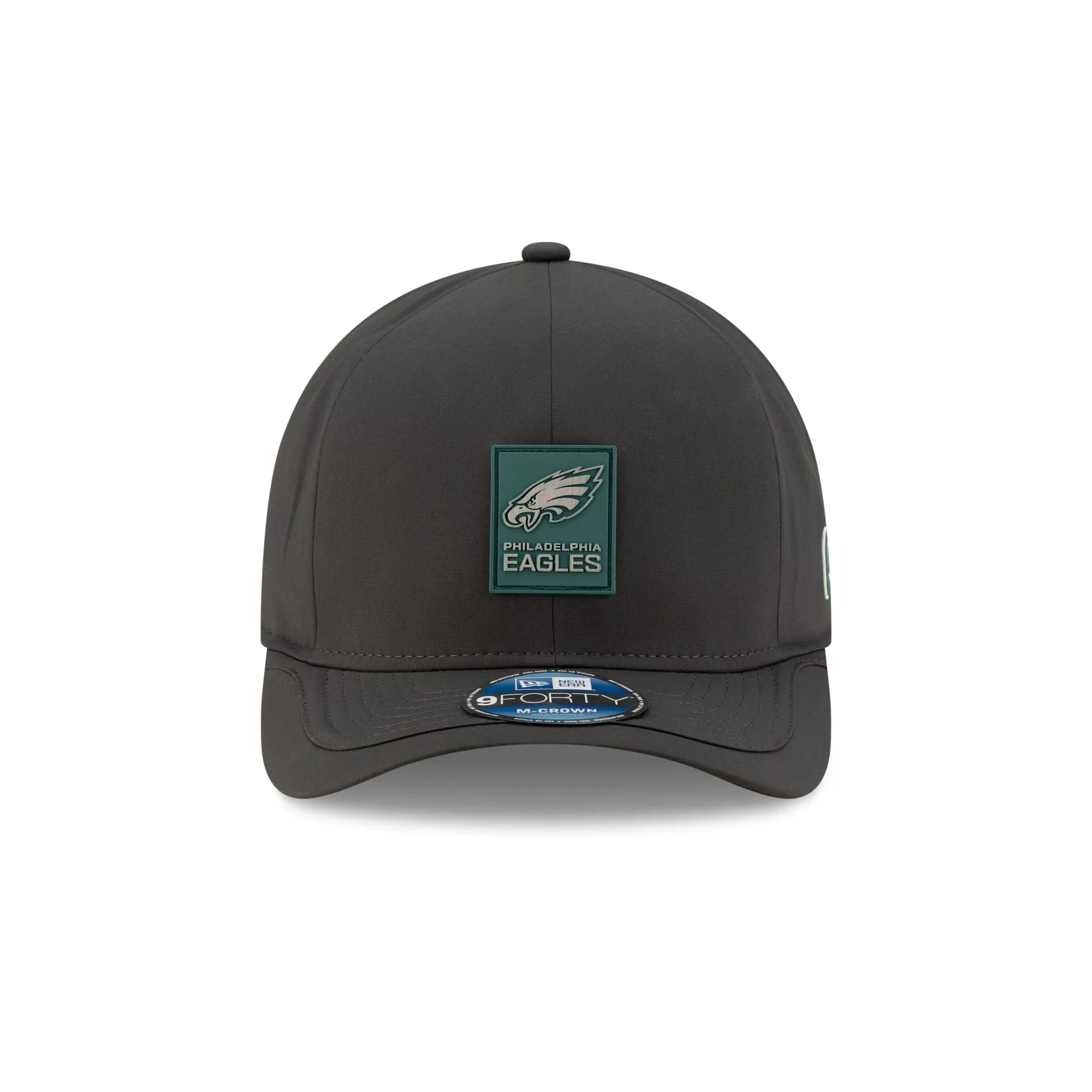 Philadelphia Eagles 2025 Sideline Cold Weather Steel Clouds 9FORTY M-Crown Snapback Hat sold by New Era product image thumbnail 2