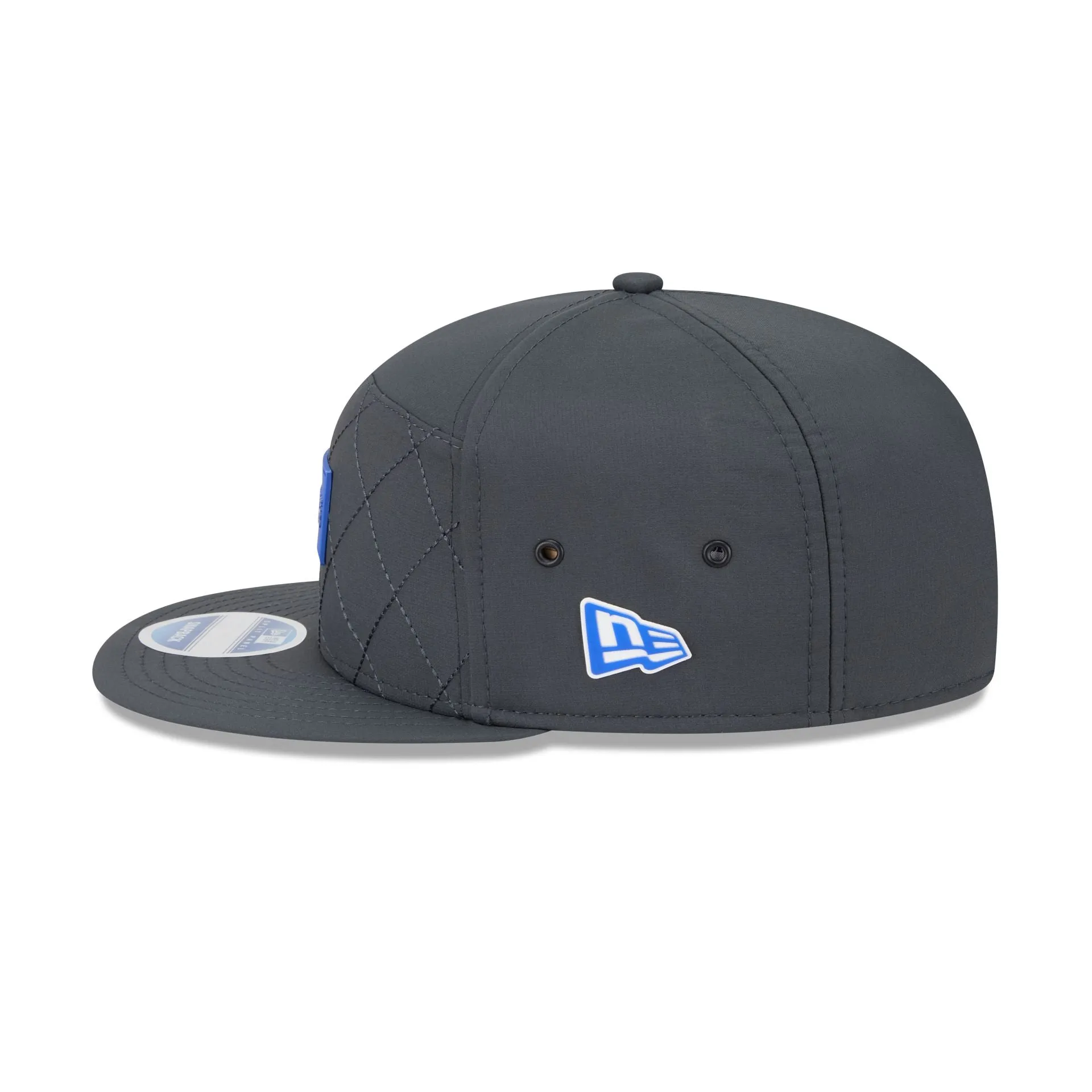 Los Angeles Rams 2025 Sideline Cold Weather Steel Clouds Split Panel 9FIFTY Snapback Hat sold by New Era product image thumbnail 4