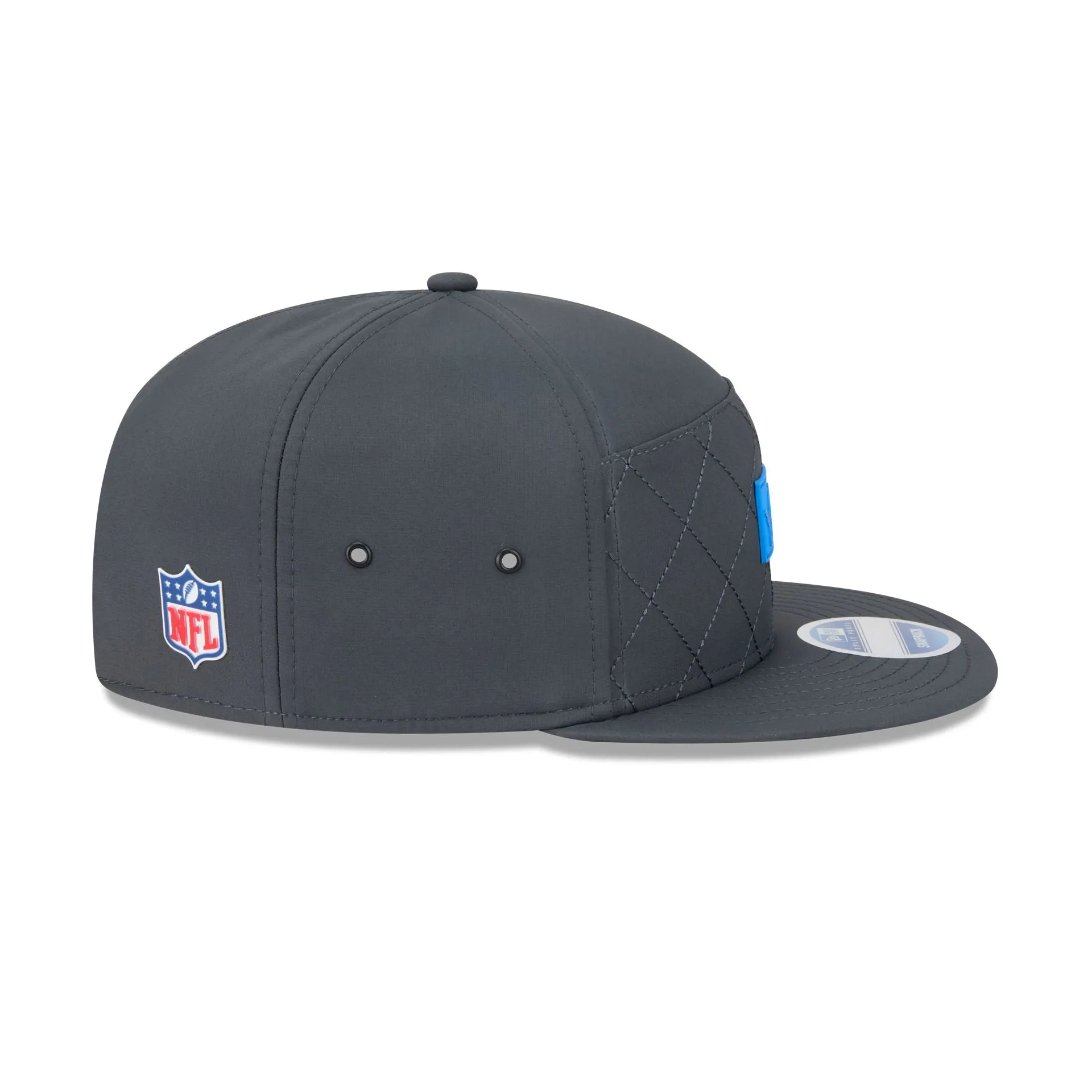 Detroit Lions 2025 Sideline Cold Weather Steel Clouds Split Panel 9FIFTY Snapback Hat sold by New Era product image thumbnail 5