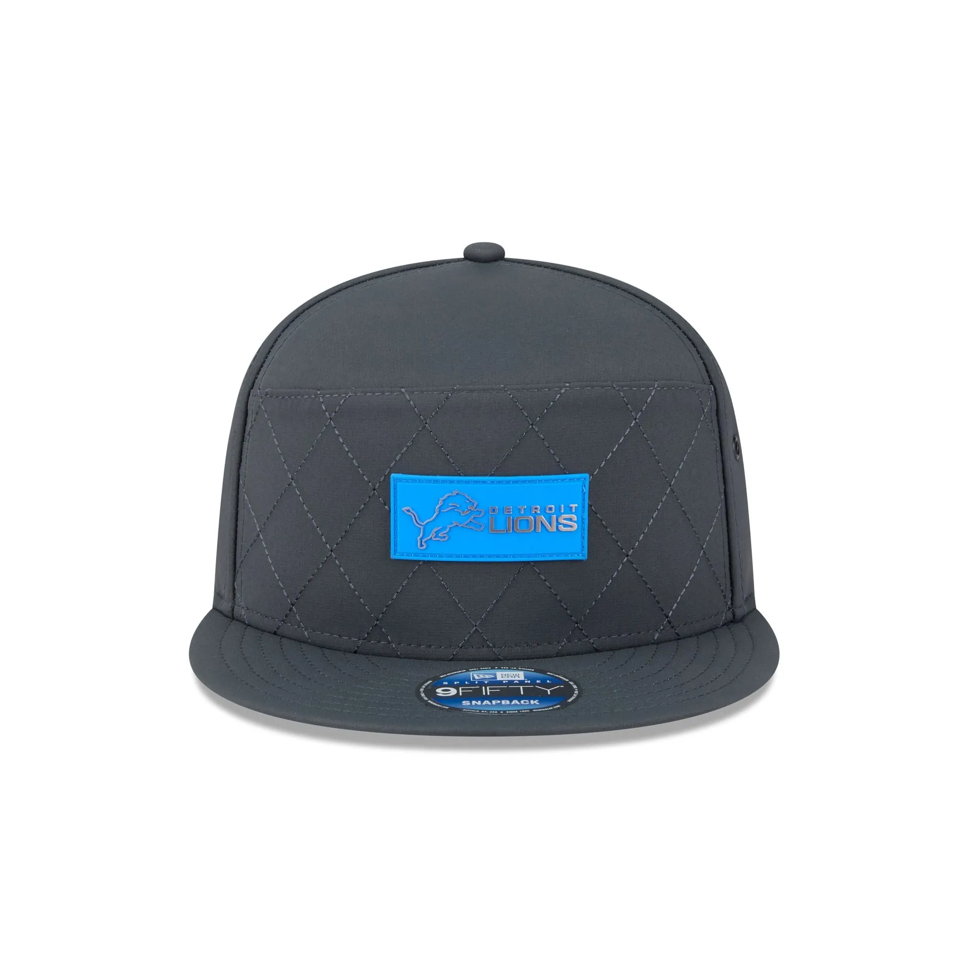 Detroit Lions 2025 Sideline Cold Weather Steel Clouds Split Panel 9FIFTY Snapback Hat sold by New Era product image thumbnail 2