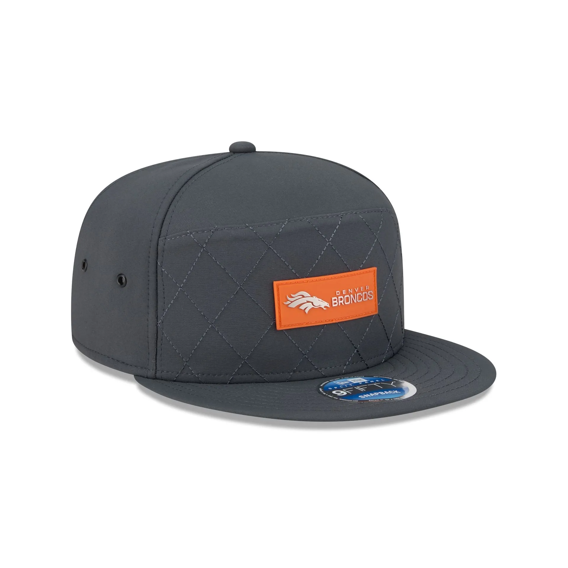 Denver Broncos 2025 Sideline Cold Weather Steel Clouds Split Panel 9FIFTY Snapback Hat sold by New Era product image thumbnail 3