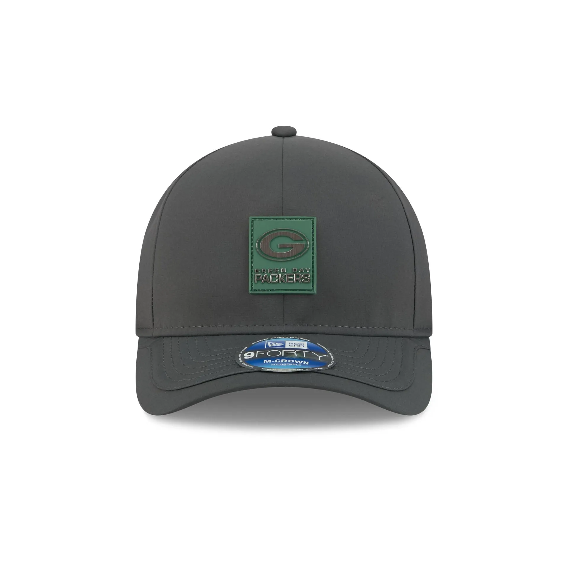 Green Bay Packers 2025 Sideline Cold Weather Steel Clouds 9FORTY M-Crown Snapback Hat sold by New Era product image thumbnail 2